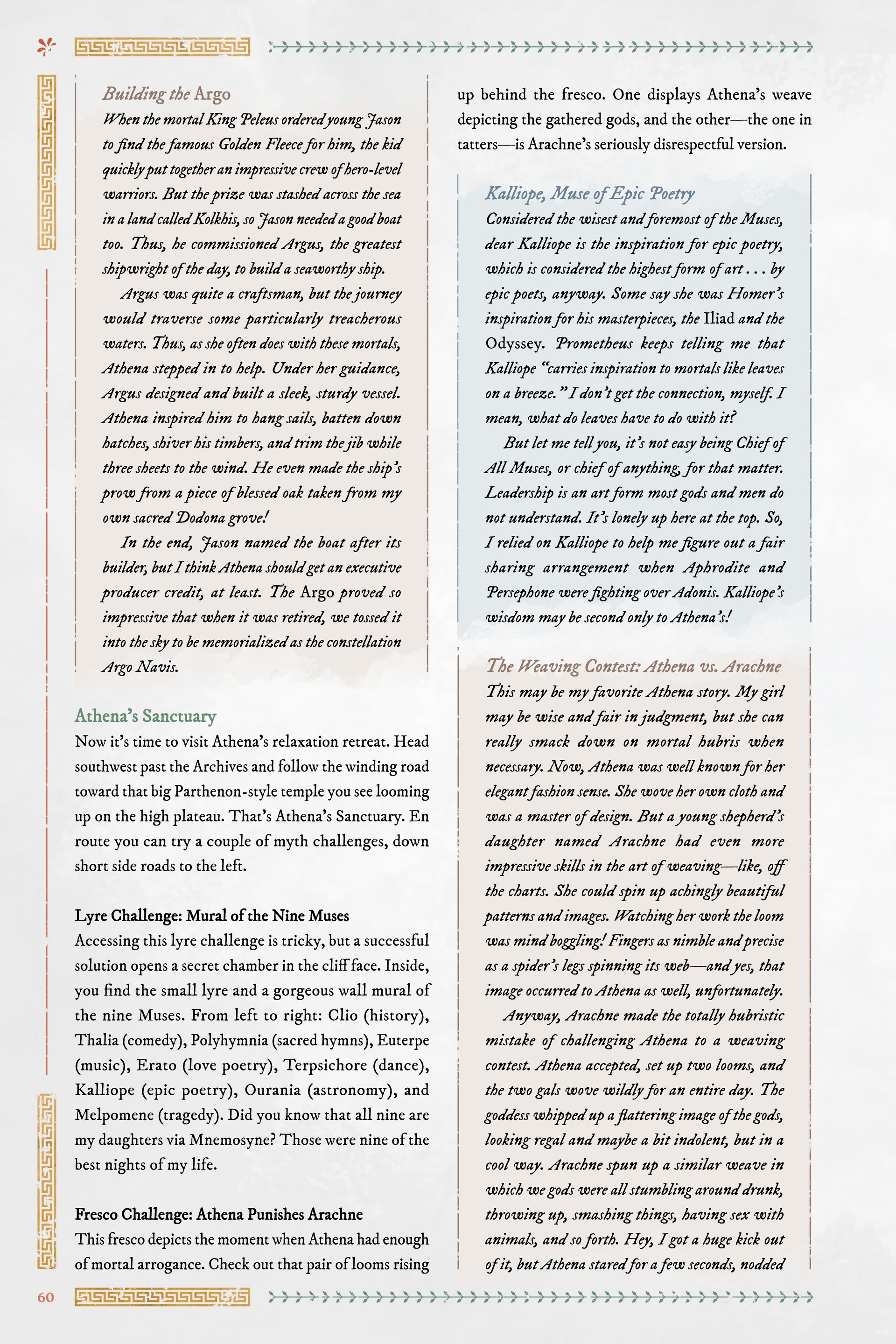 Read online Immortals Fenyx Rising: A Traveler's Guide to the Golden Isle comic -  Issue # TPB - 60