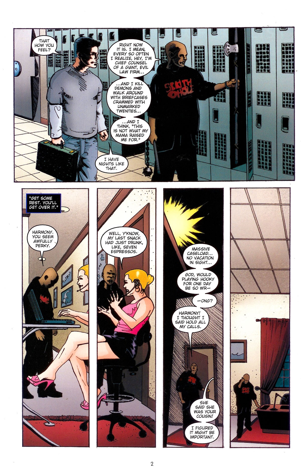Read online Angel Spotlight comic -  Issue #2 - 4