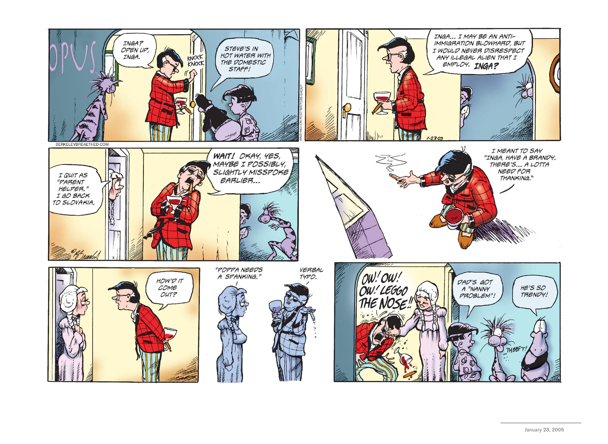 Read online Opus Complete Sunday Strips From 2003-2008 comic -  Issue # TPB (Part 1) - 68
