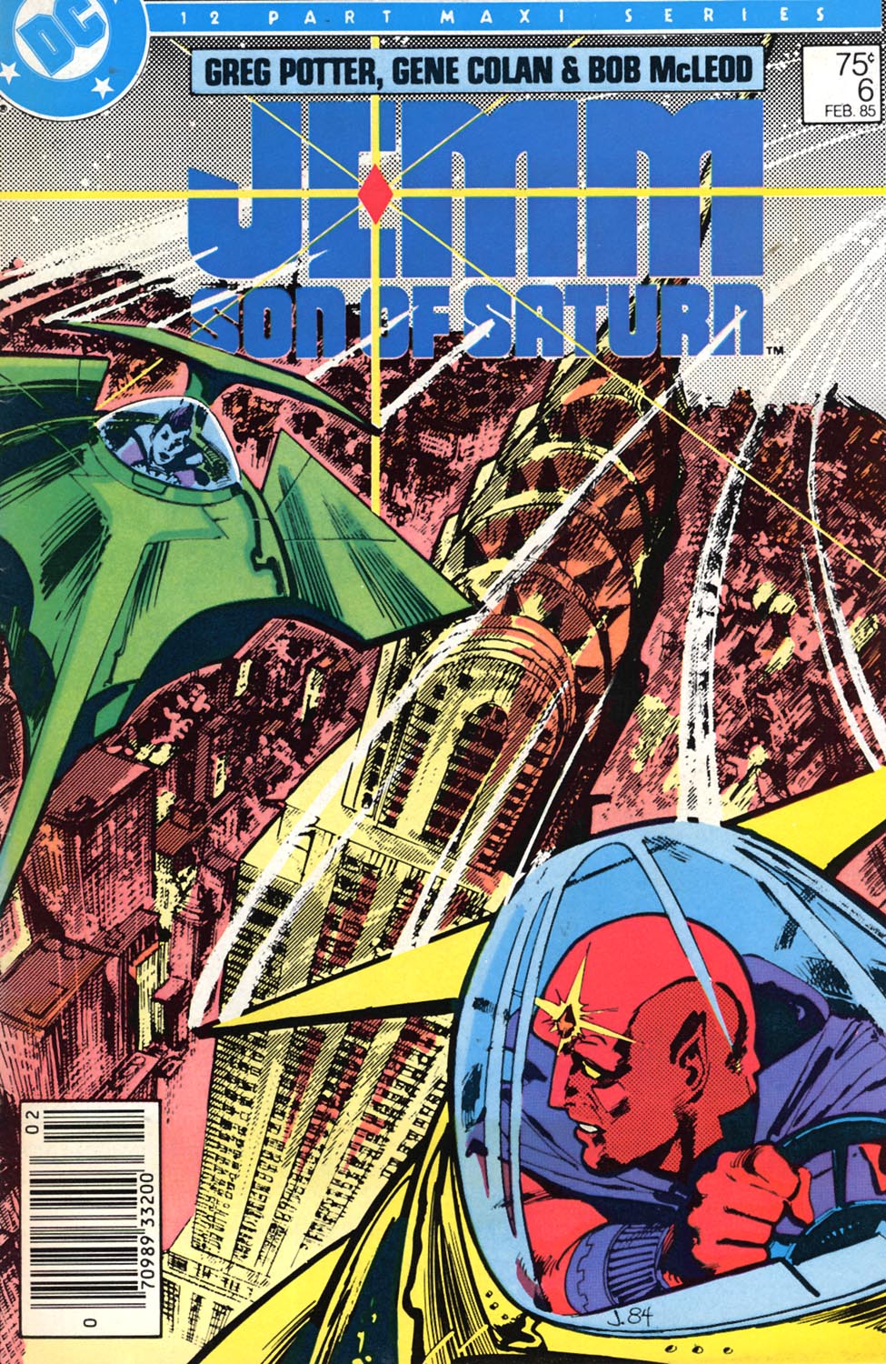 Read online Jemm, Son of Saturn comic -  Issue #6 - 1