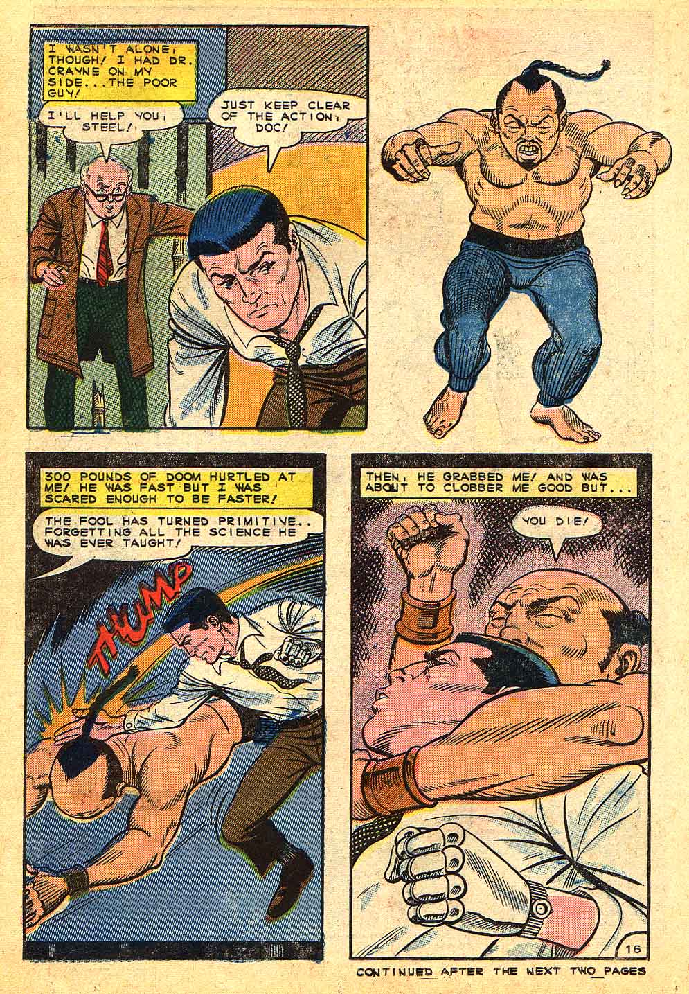 Read online Sarge Steel comic -  Issue #5 - 22