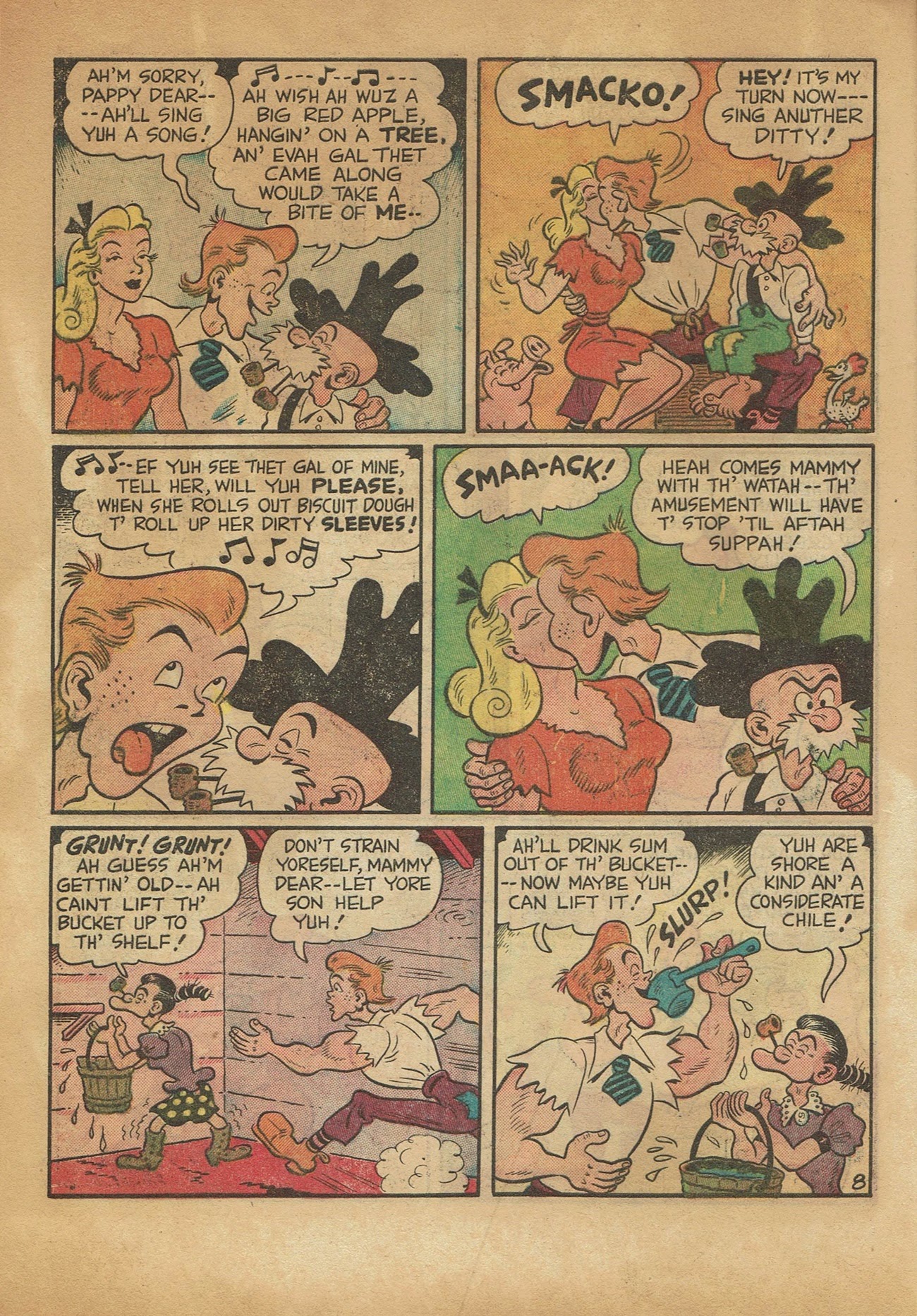 Read online Babe (1948) comic -  Issue #2 - 10