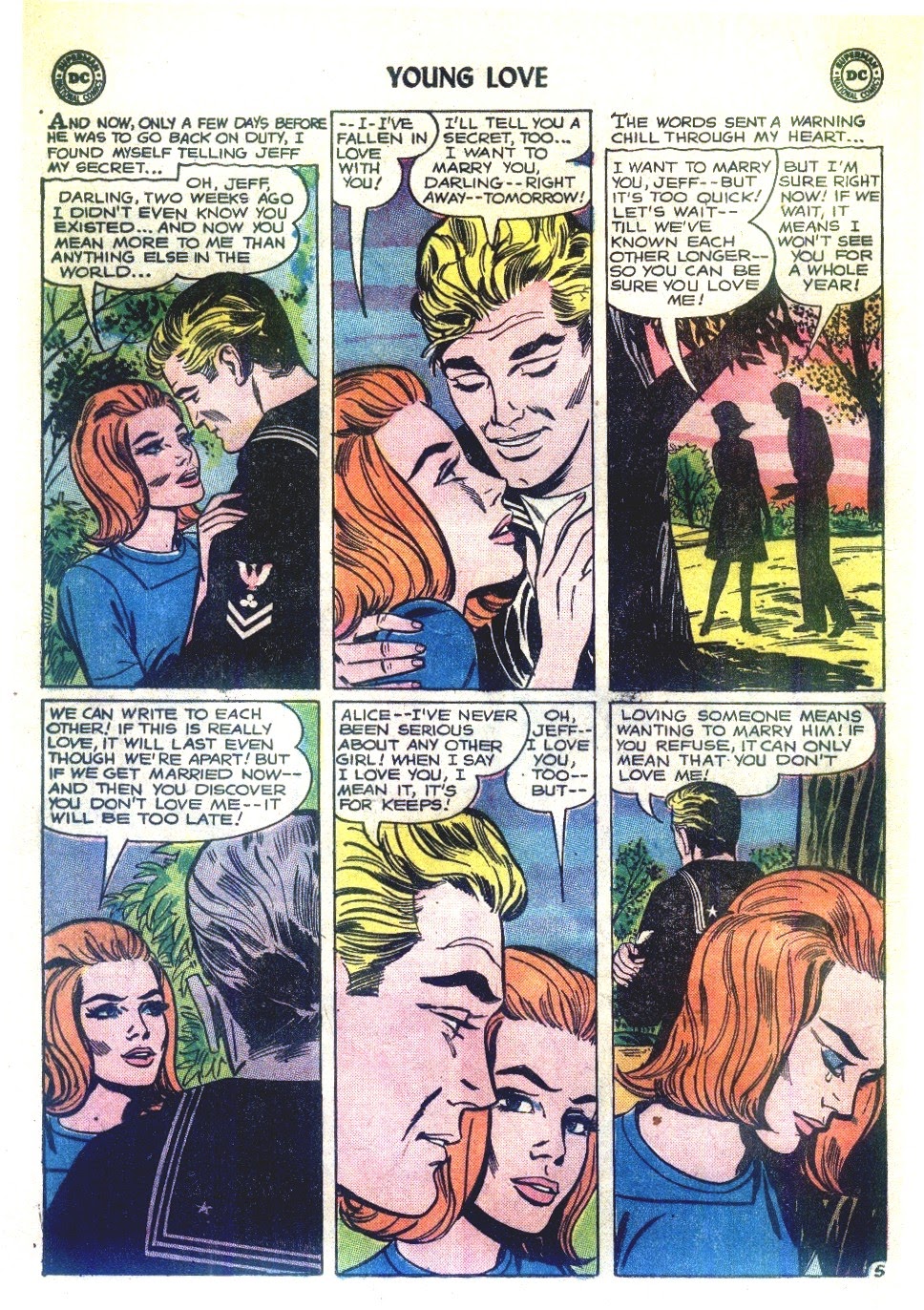 Read online Young Love (1963) comic -  Issue #41 - 16