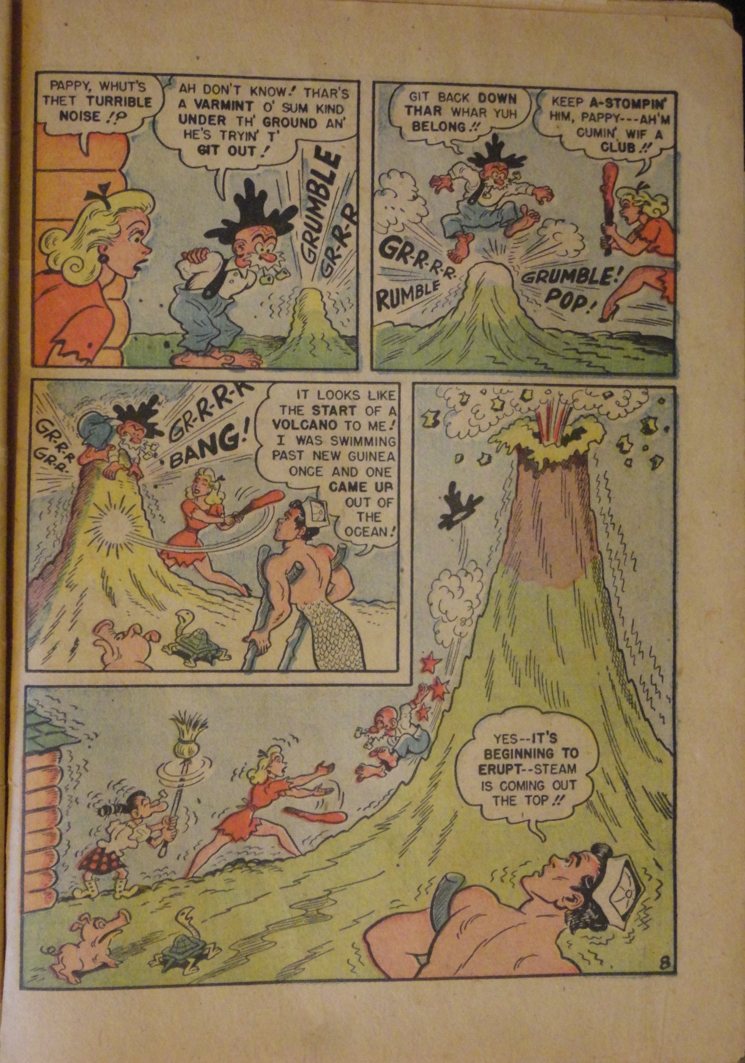 Read online Babe (1948) comic -  Issue #6 - 47