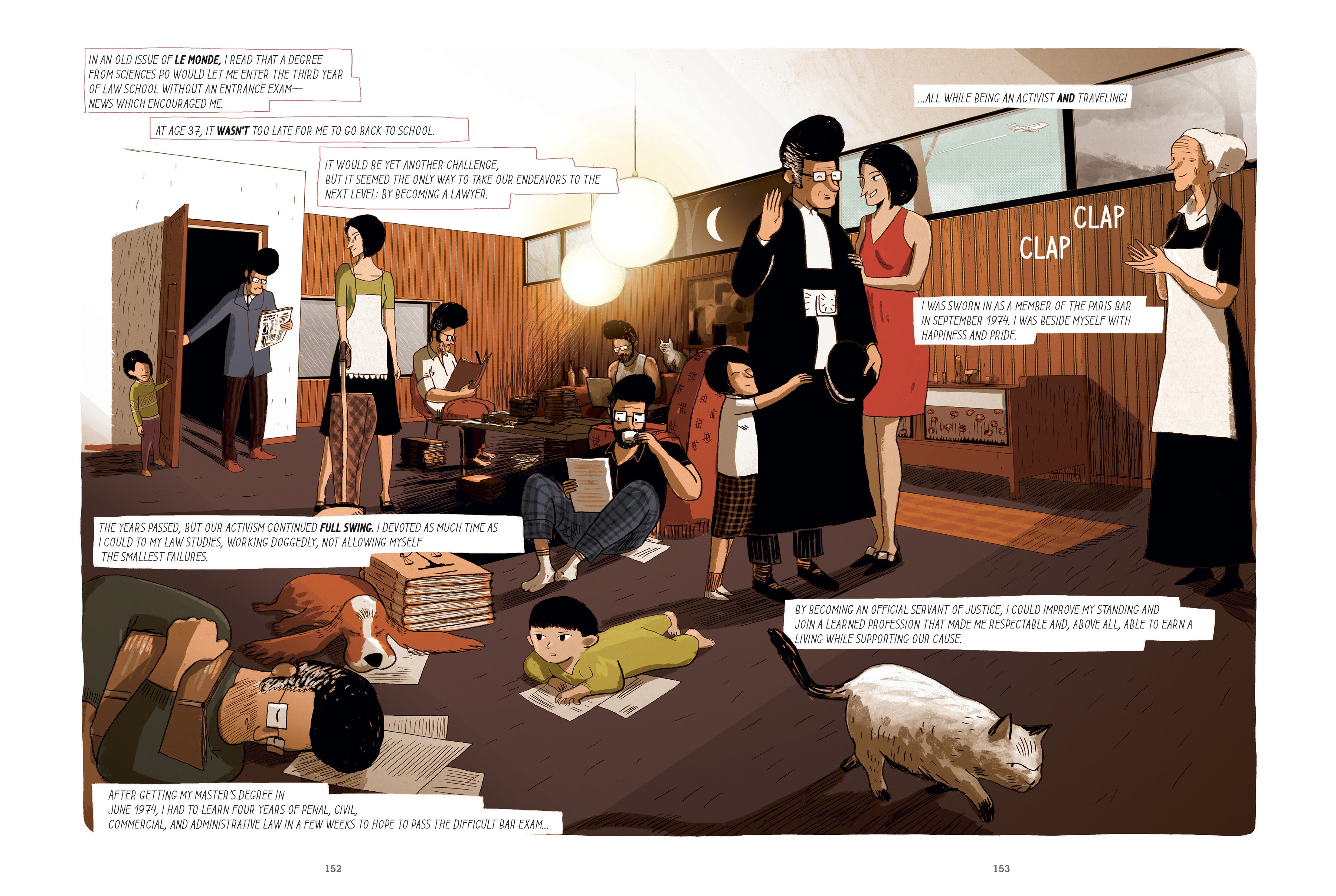 Read online For Justice: The Serge & Beate Klarsfeld Story comic -  Issue # TPB (Part 2) - 52