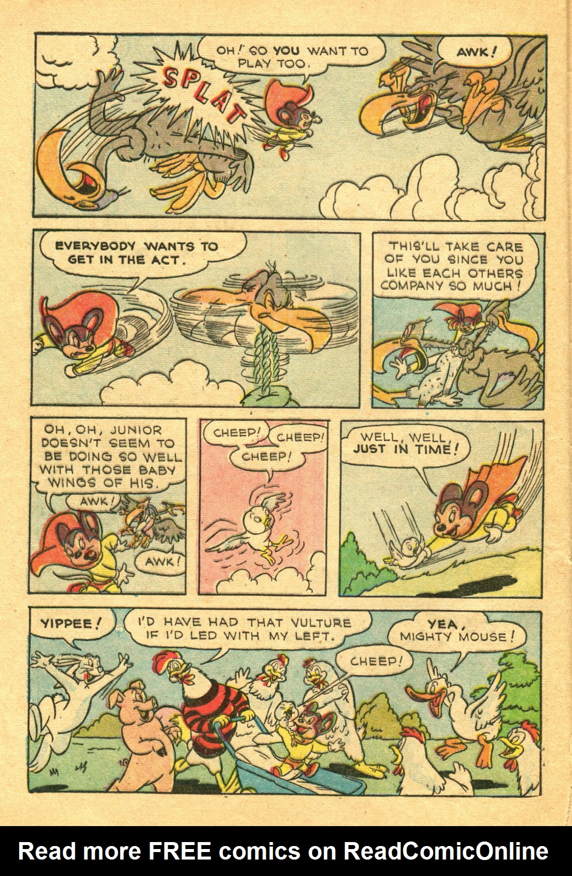 Read online Paul Terry's Mighty Mouse Comics comic -  Issue #8 - 24