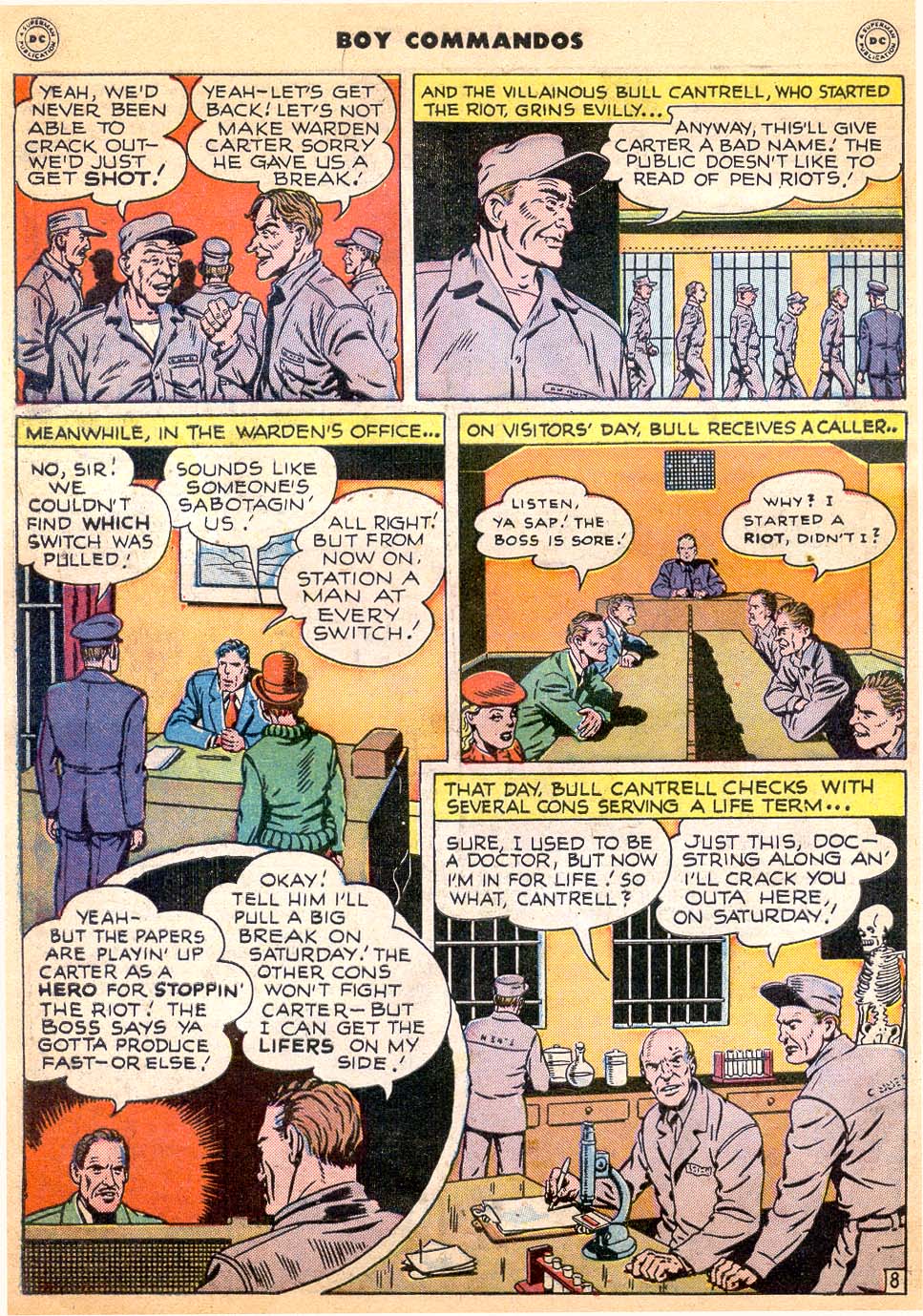 Read online Boy Commandos comic -  Issue #28 - 42