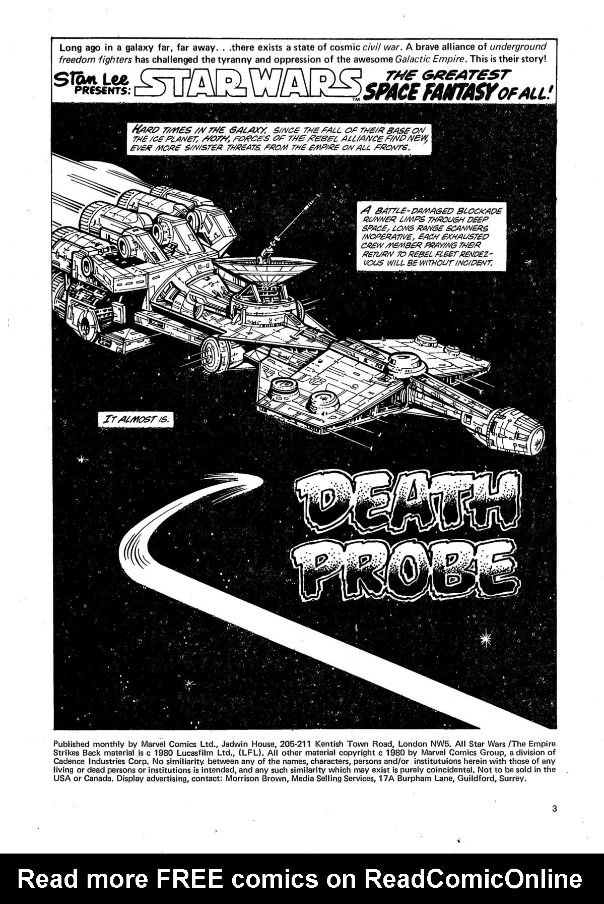 Read online Star Wars: The Empire Strikes Back comic -  Issue #140 - 3