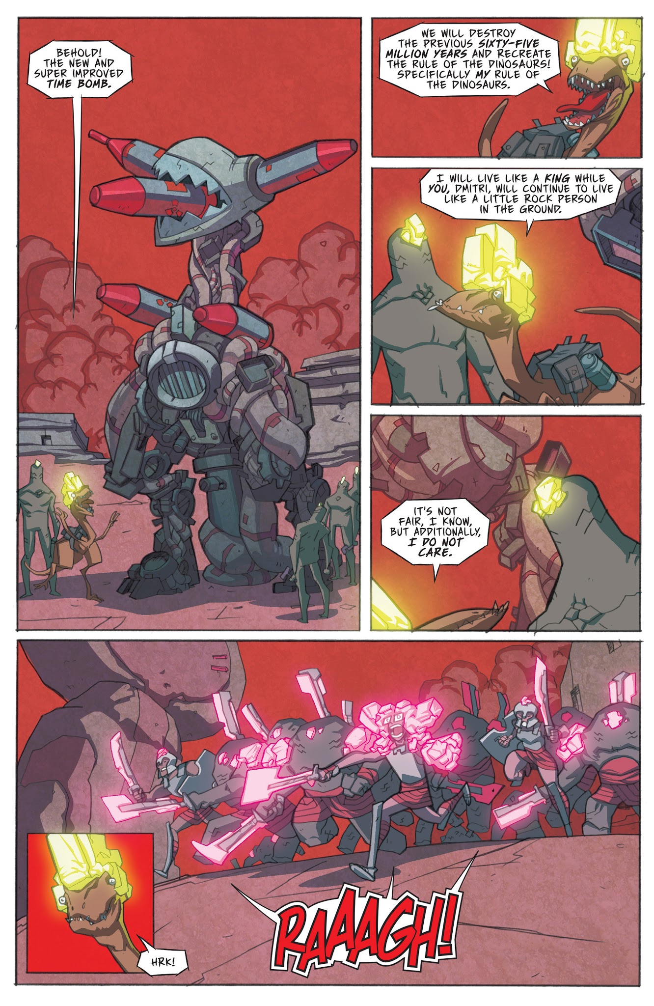 Read online Atomic Robo and the Savage Sword of Dr. Dinosaur comic -  Issue #4 - 11