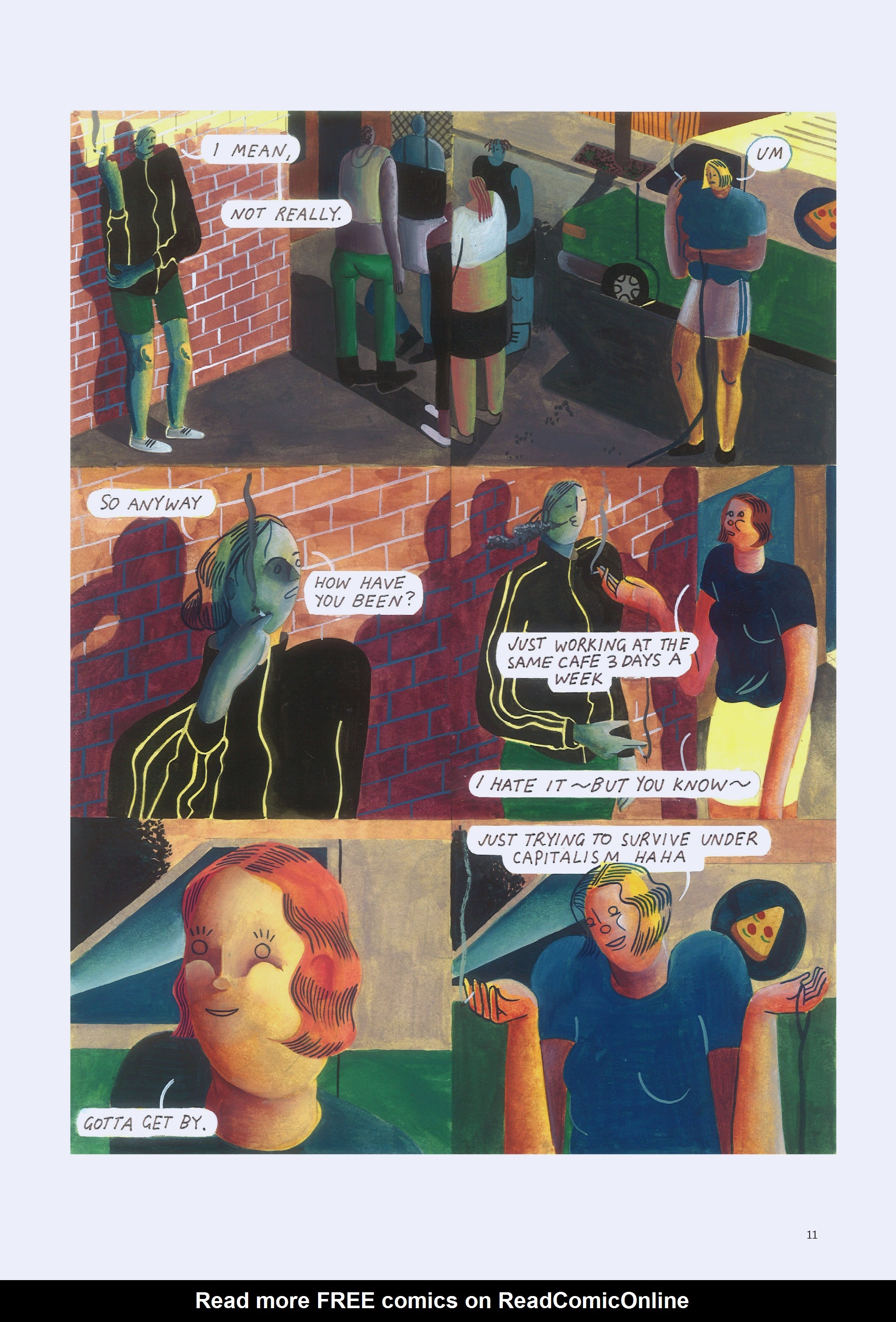 Read online Now: The New Comics Anthology comic -  Issue #7 - 12