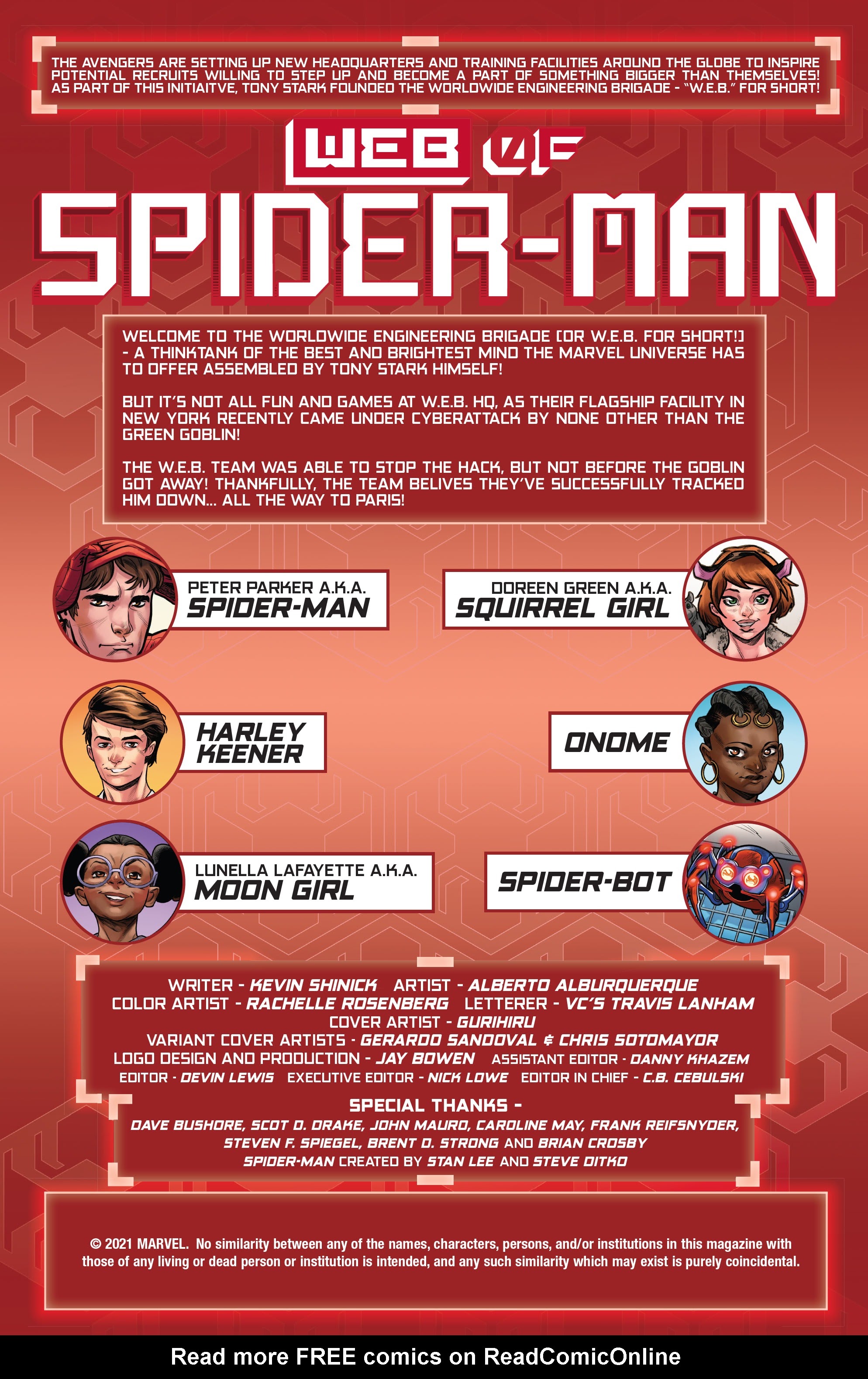 Read online W.E.B. Of Spider-Man comic -  Issue #3 - 2