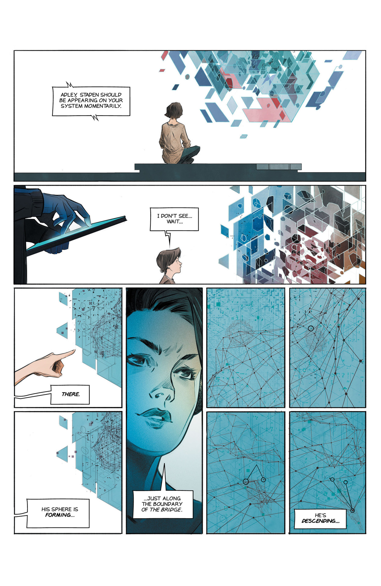 Read online Hexagon Bridge comic -  Issue #3 - 16