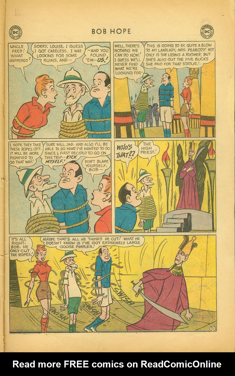 Read online The Adventures of Bob Hope comic -  Issue #64 - 27