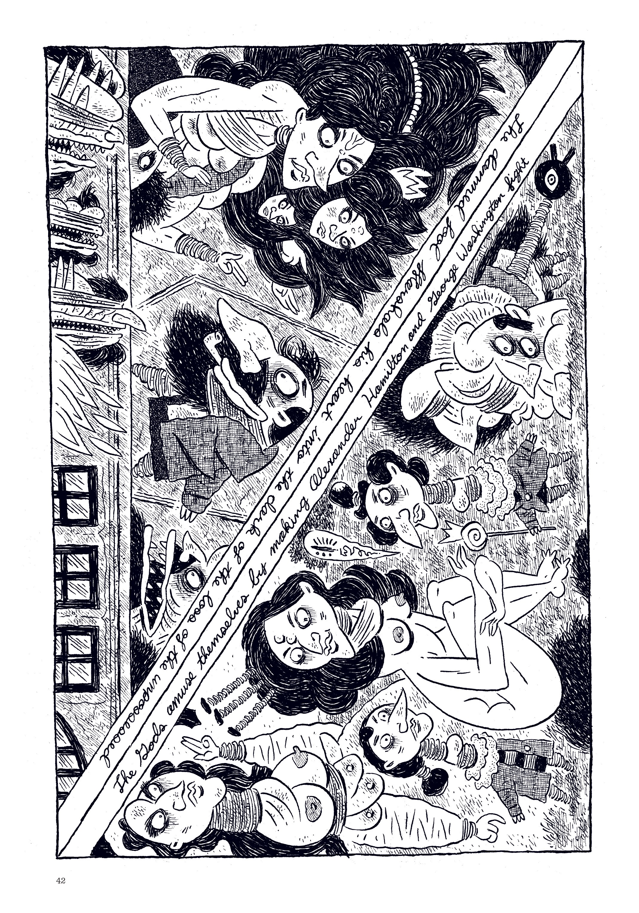 Read online Now: The New Comics Anthology comic -  Issue #7 - 42