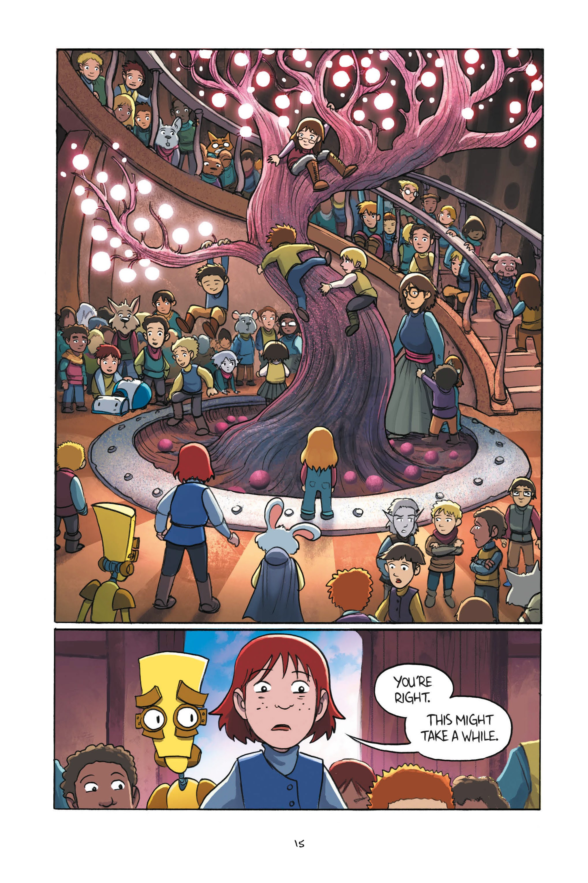 Read online Amulet comic -  Issue #8 - 18