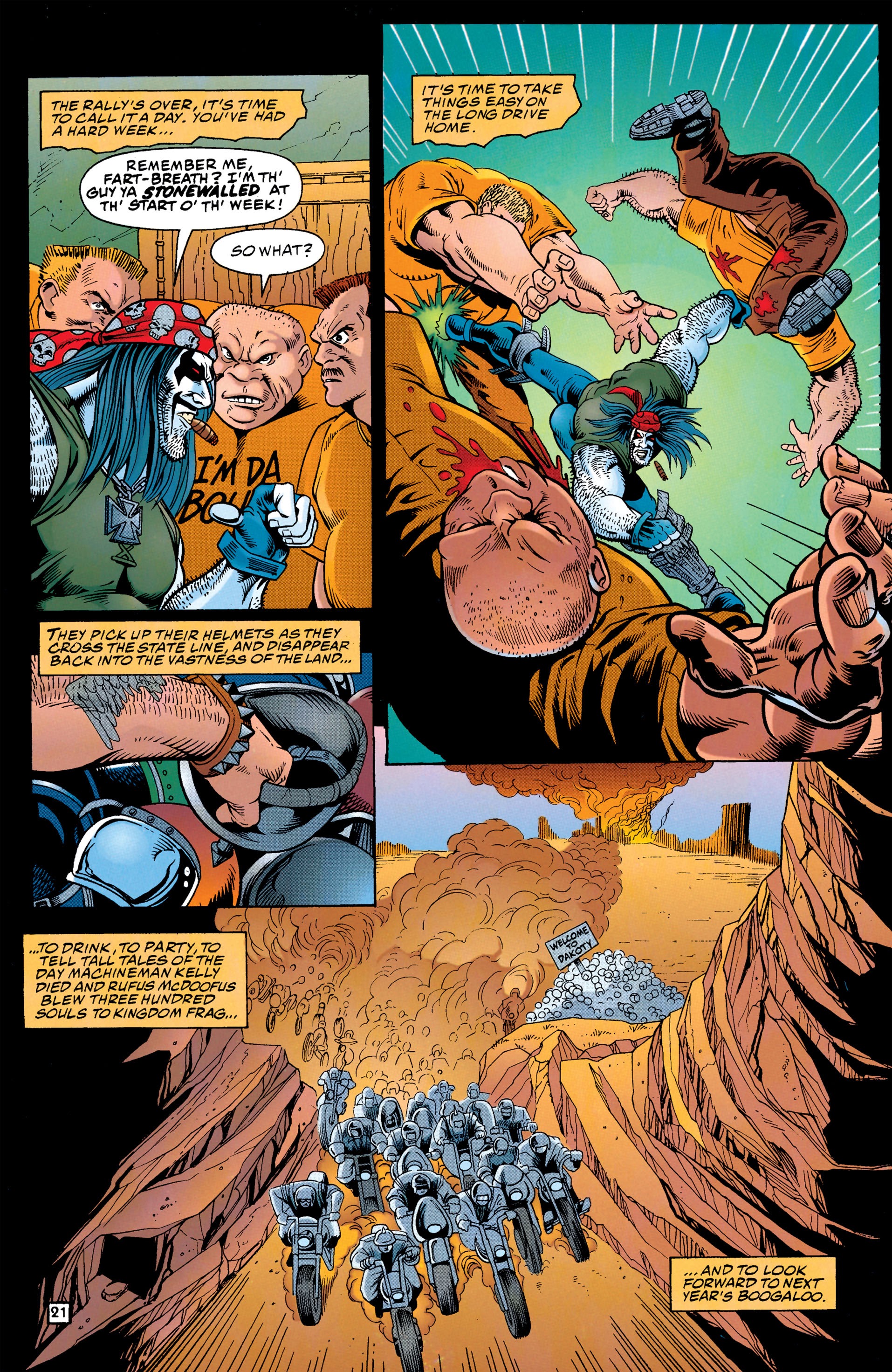 Read online Lobo (1993) comic -  Issue #24 - 22