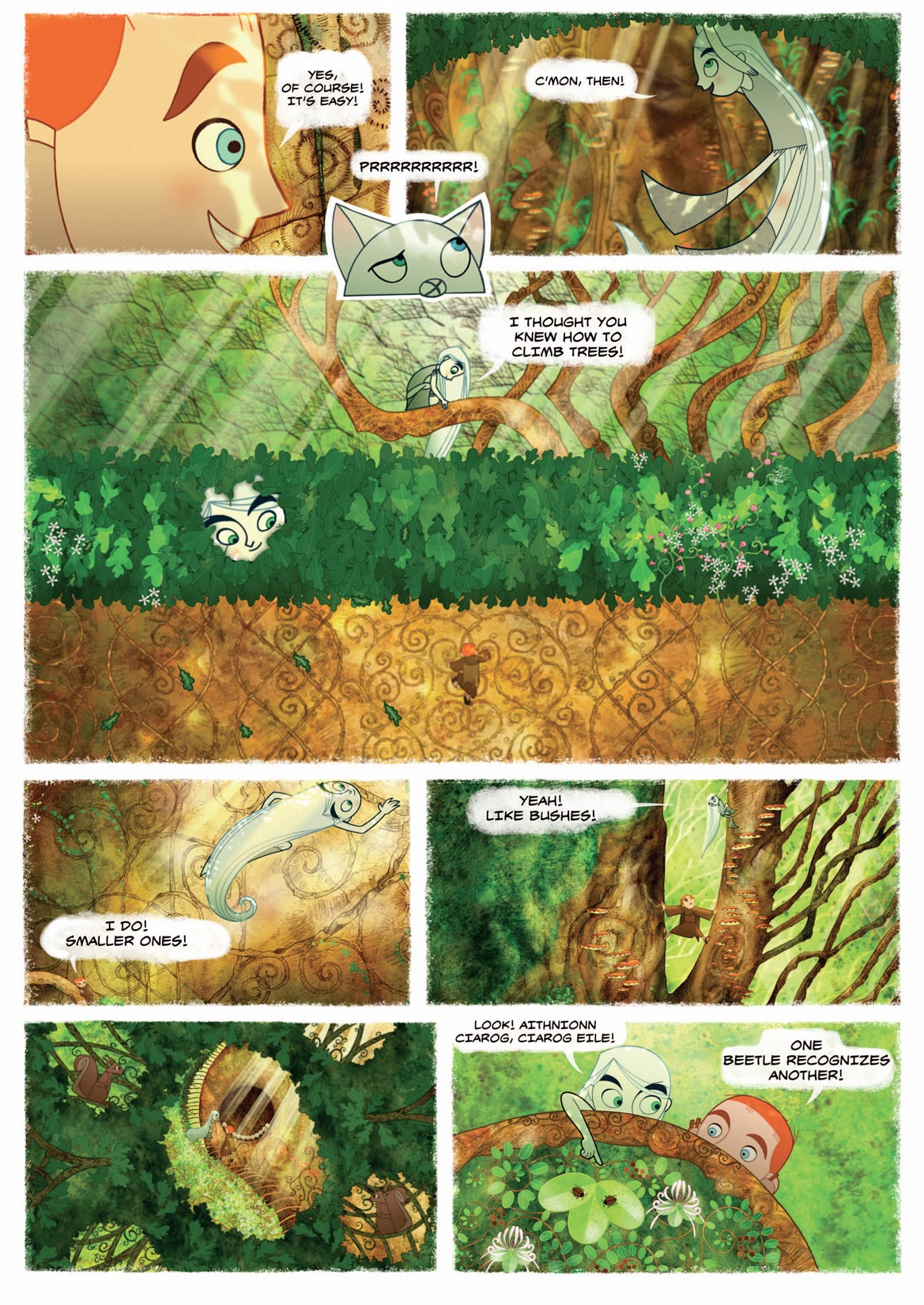 Read online The Secret Of Kells comic -  Issue # TPB - 46