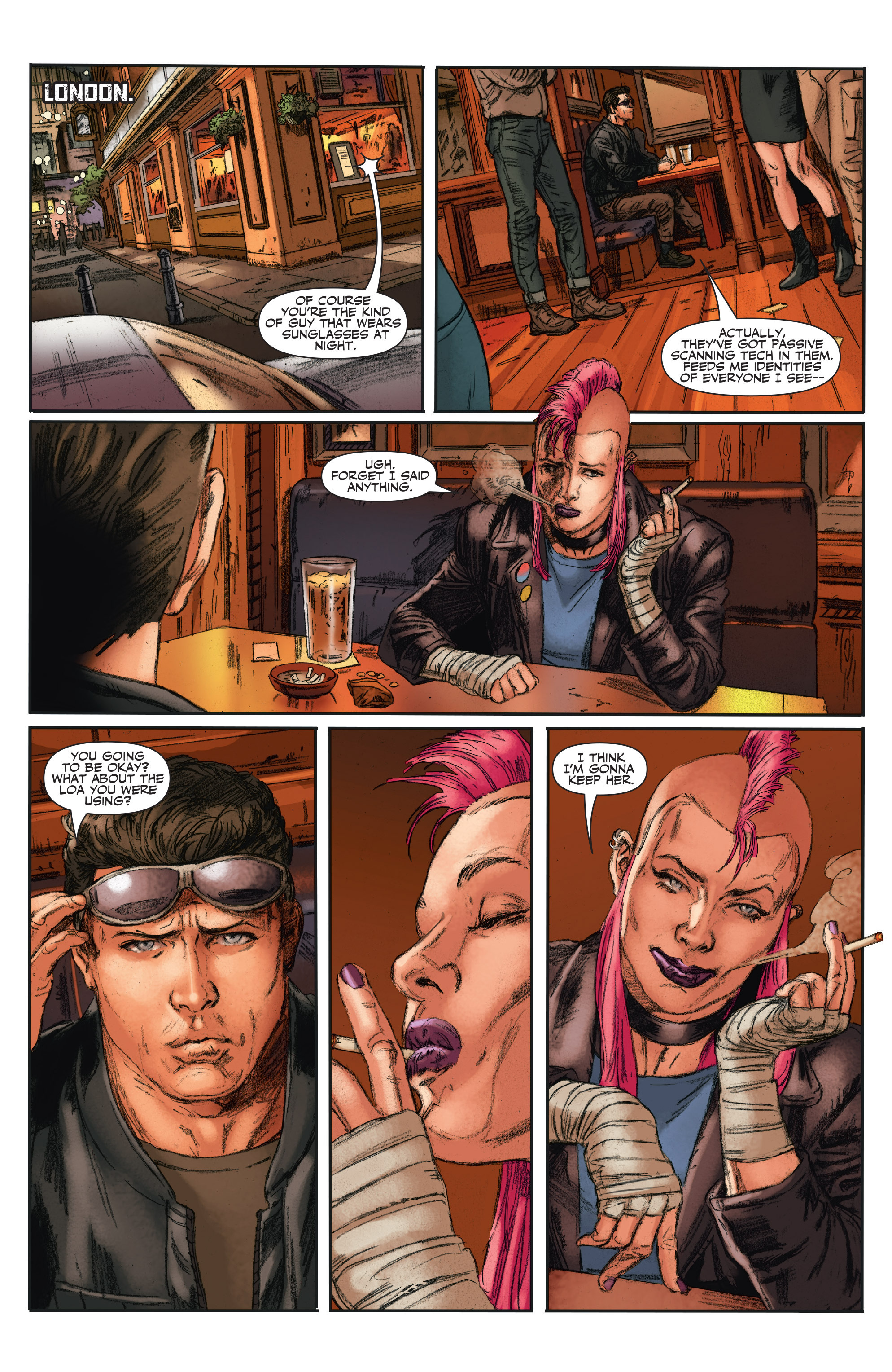 Read online Ninjak (2015) comic -  Issue # _Deluxe Edition 1 (Part 5) - 17