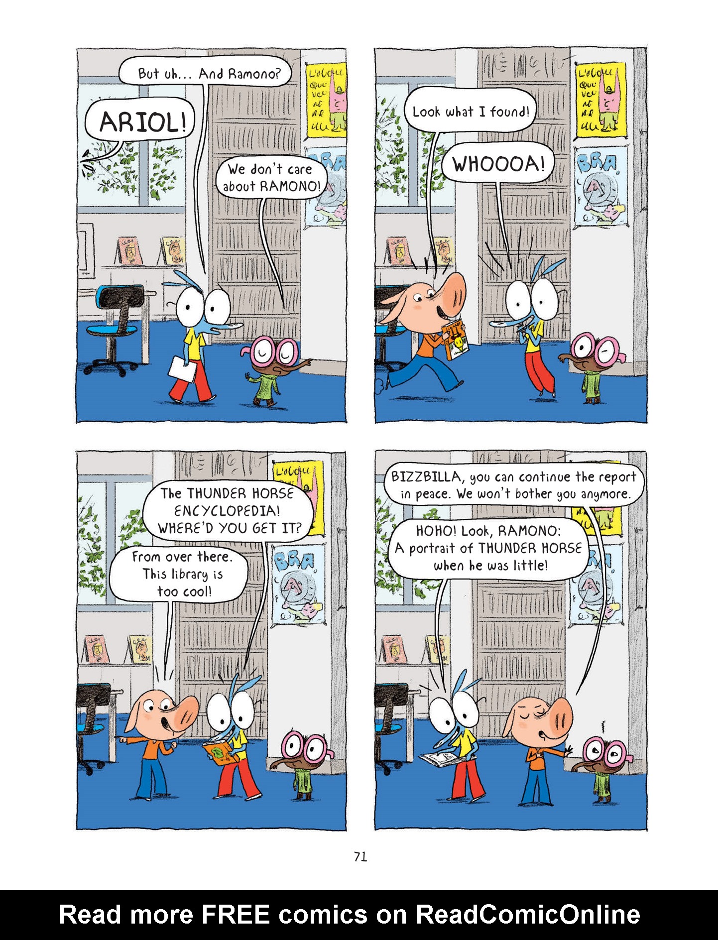 Read online Ariol comic -  Issue # TPB 5 - 73