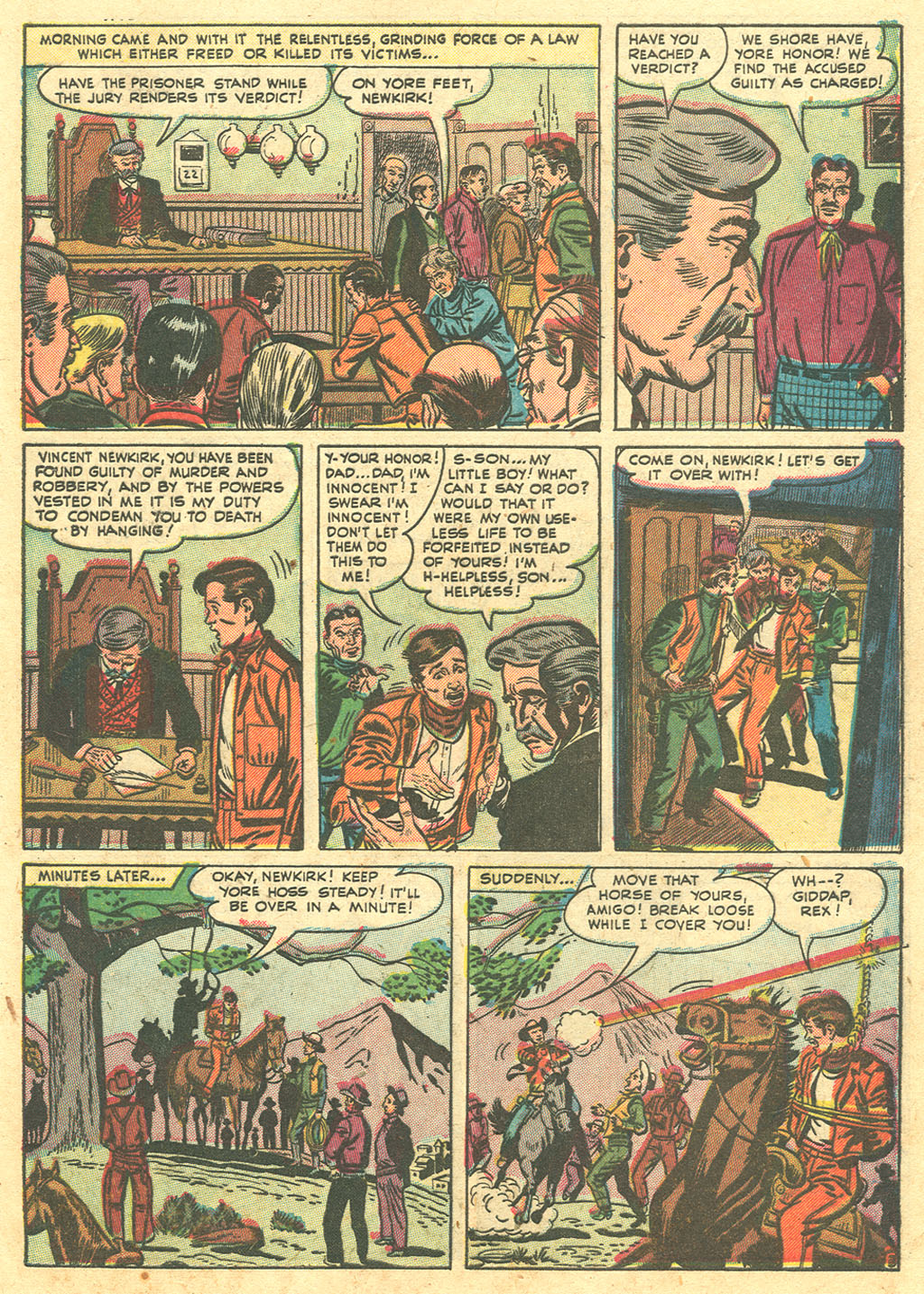 Read online Kid Colt Outlaw comic -  Issue #26 - 29