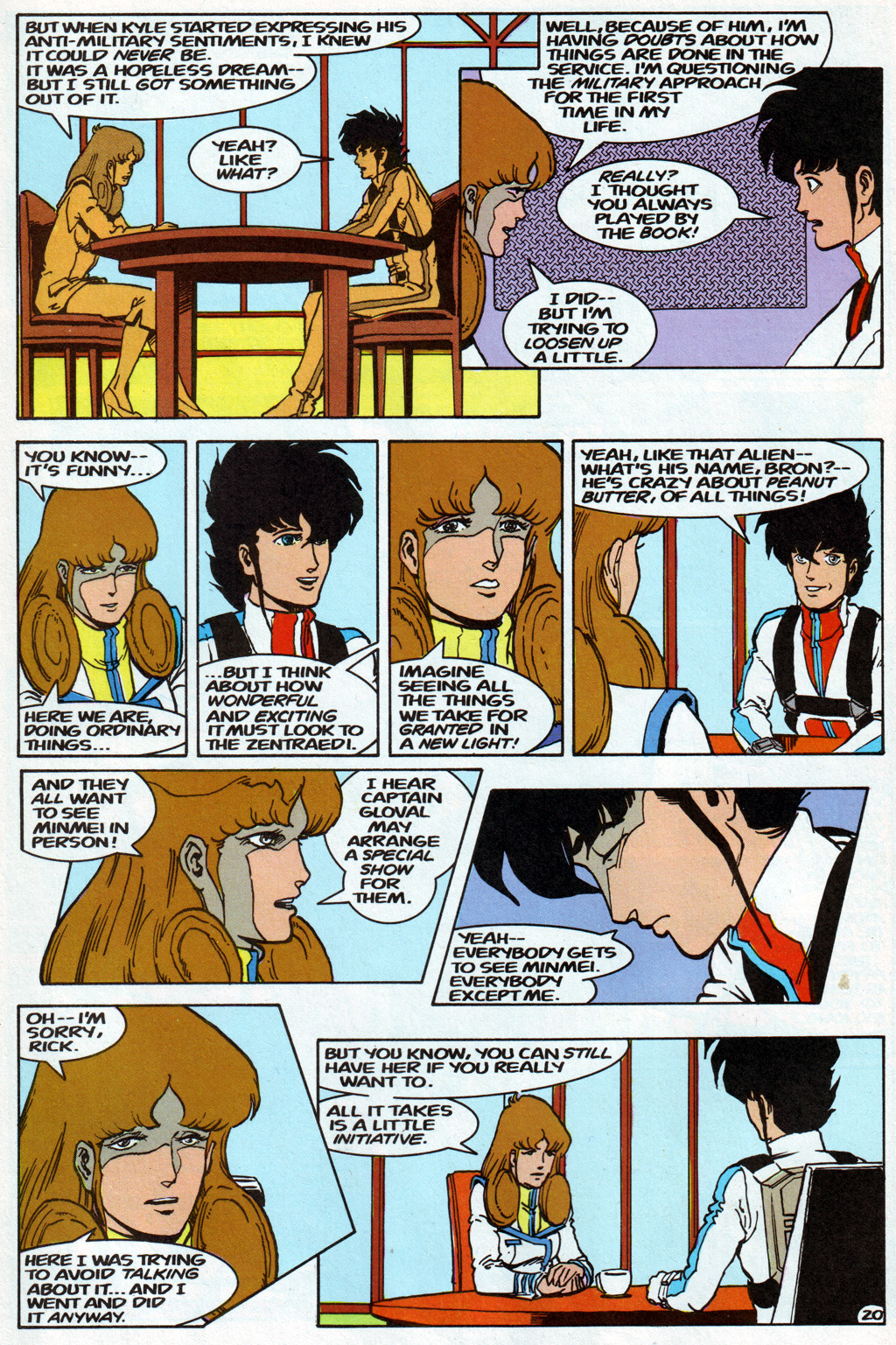 Read online Robotech The Macross Saga comic -  Issue #23 - 21