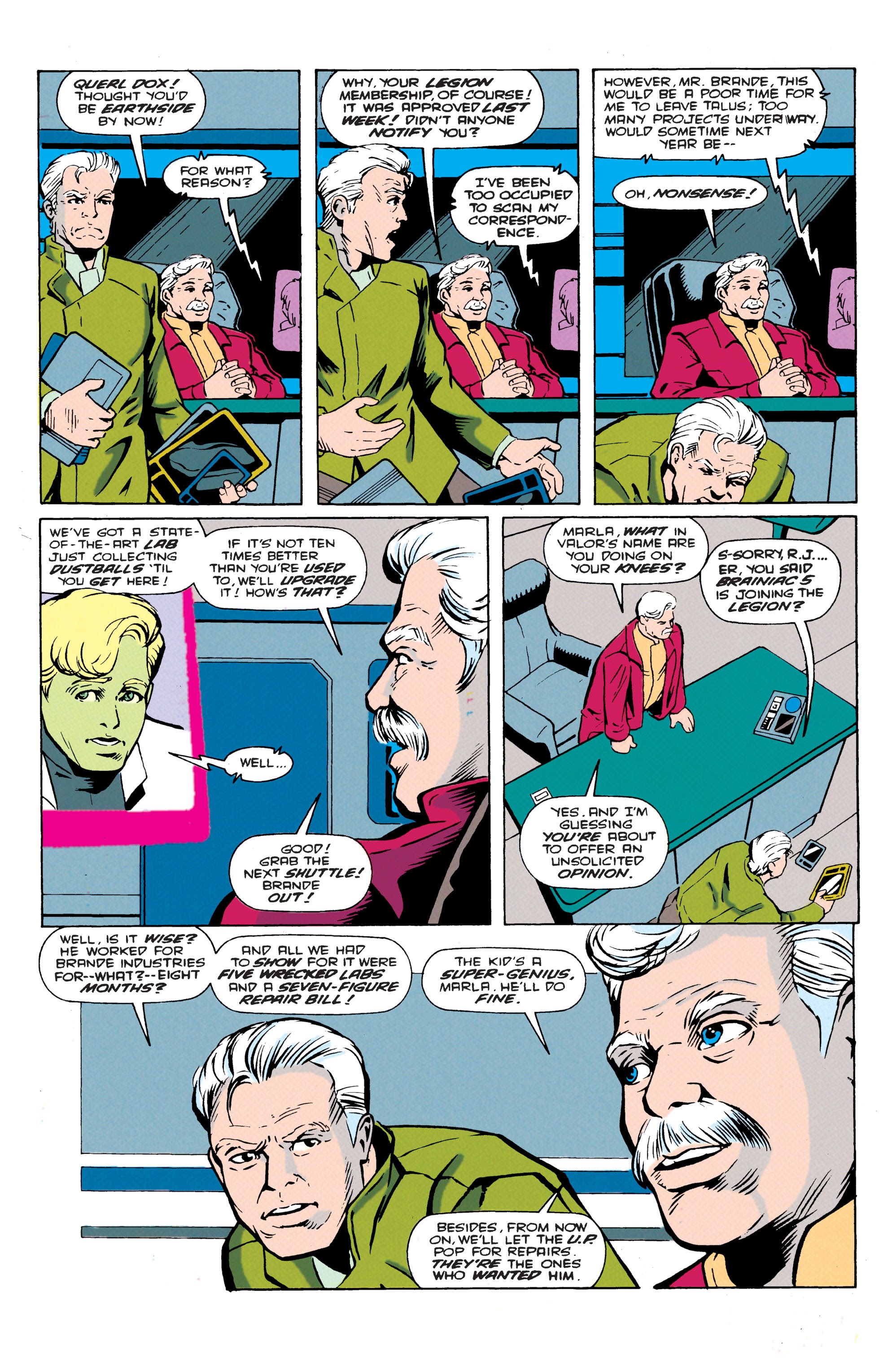 Read online Legionnaires comic -  Issue # _TPB 1 (Part 1) - 91