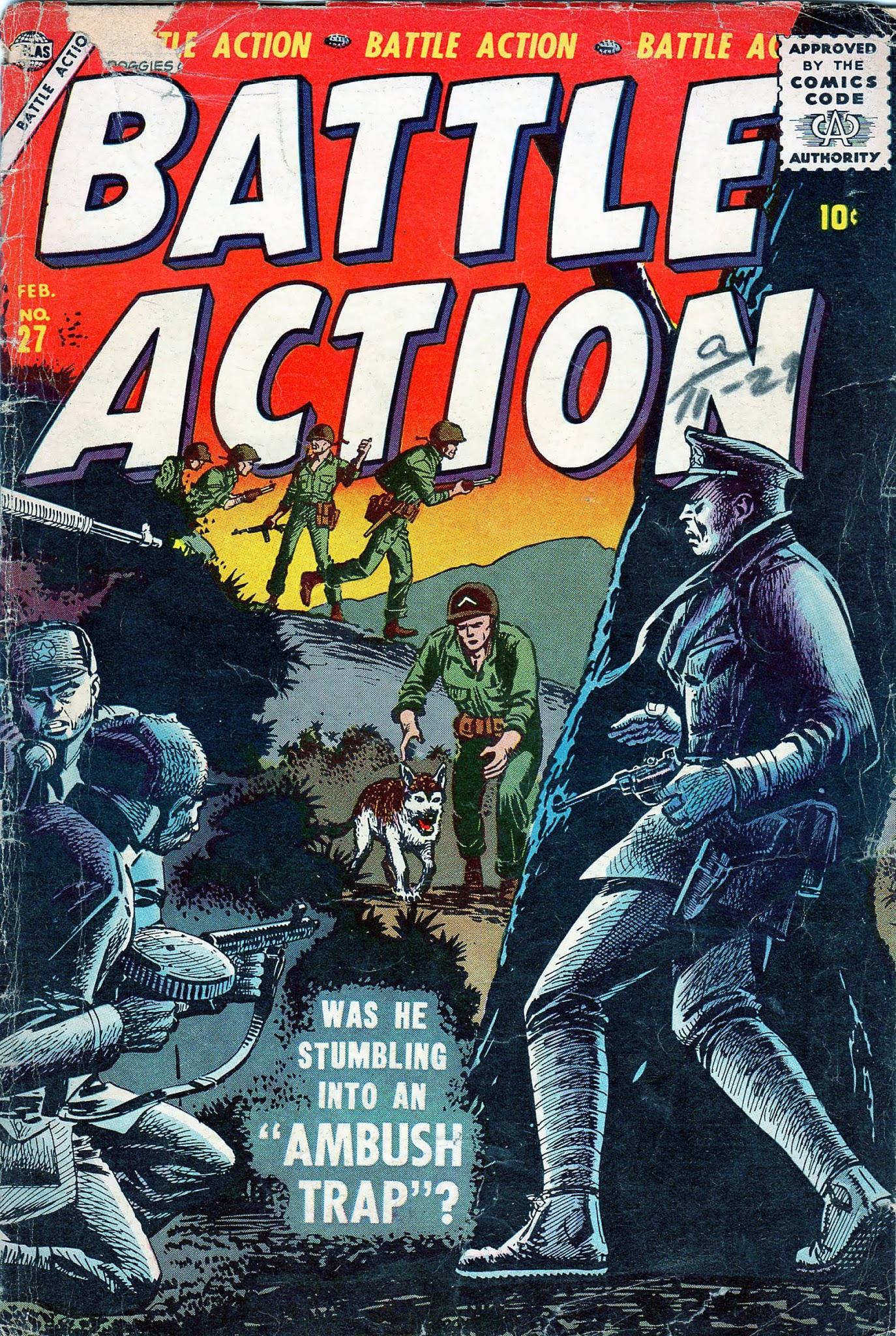 Read online Battle Action comic -  Issue #27 - 1