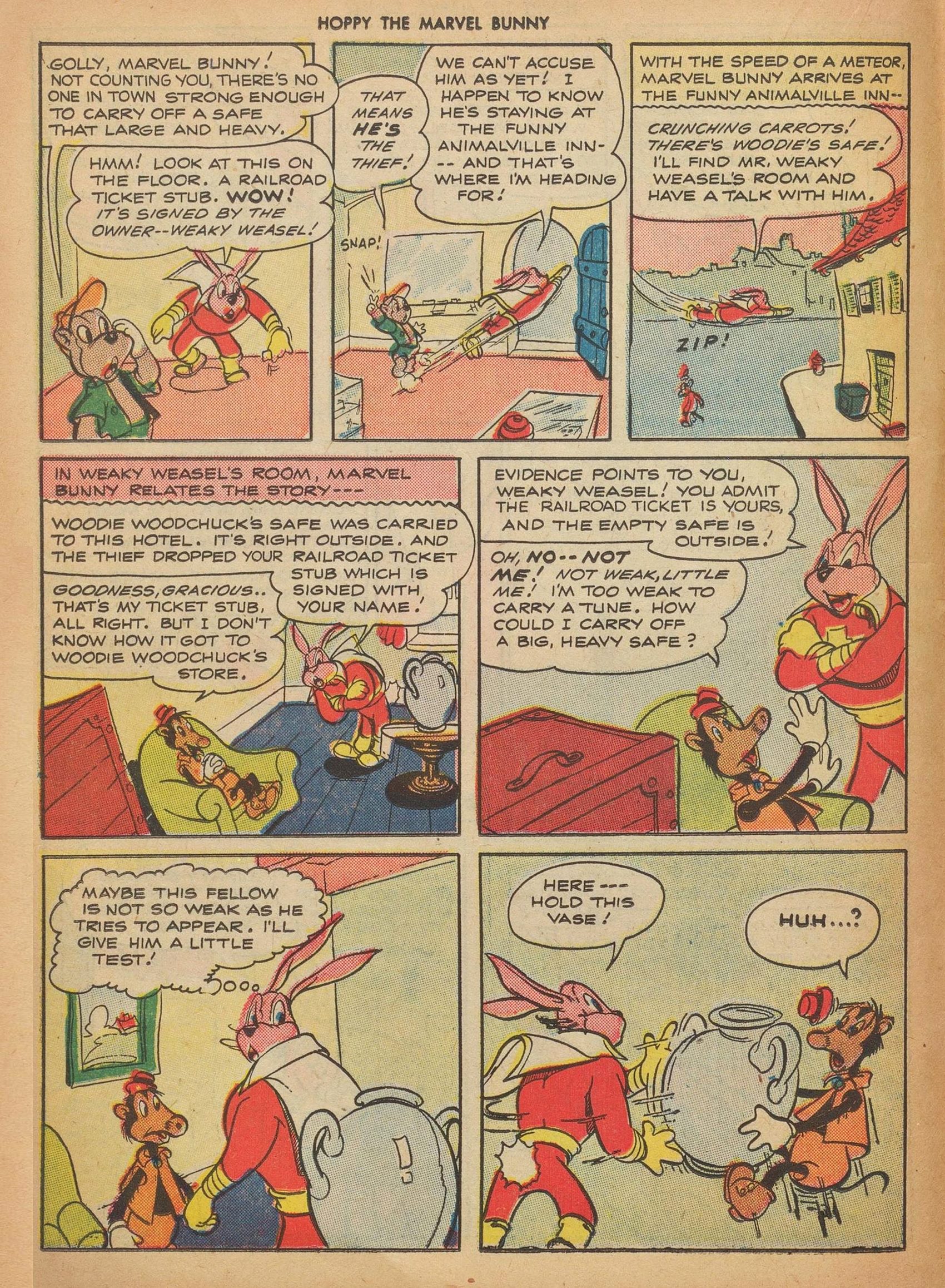 Read online Hoppy The Marvel Bunny comic -  Issue #13 - 24