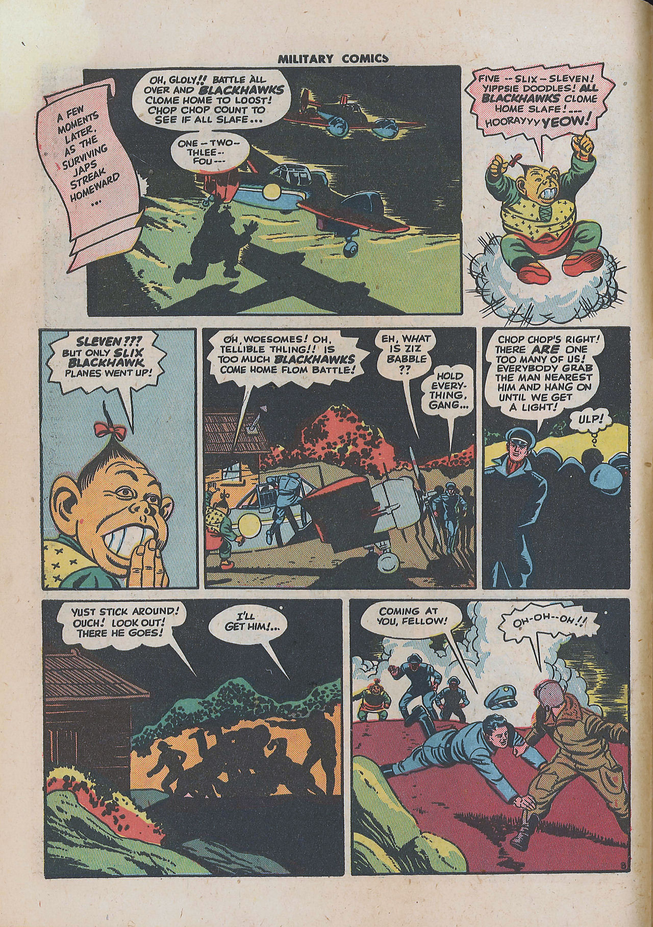 Read online Military Comics comic -  Issue #34 - 10