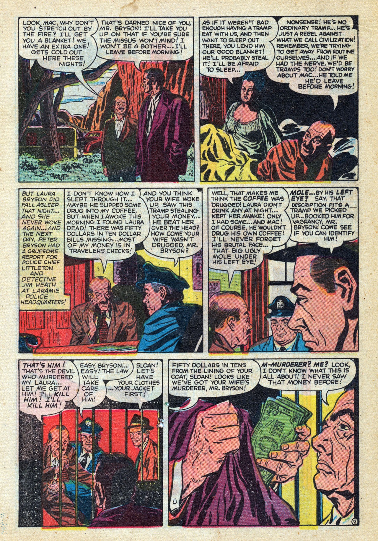 Read online Crime Exposed (1950) comic -  Issue #5 - 13