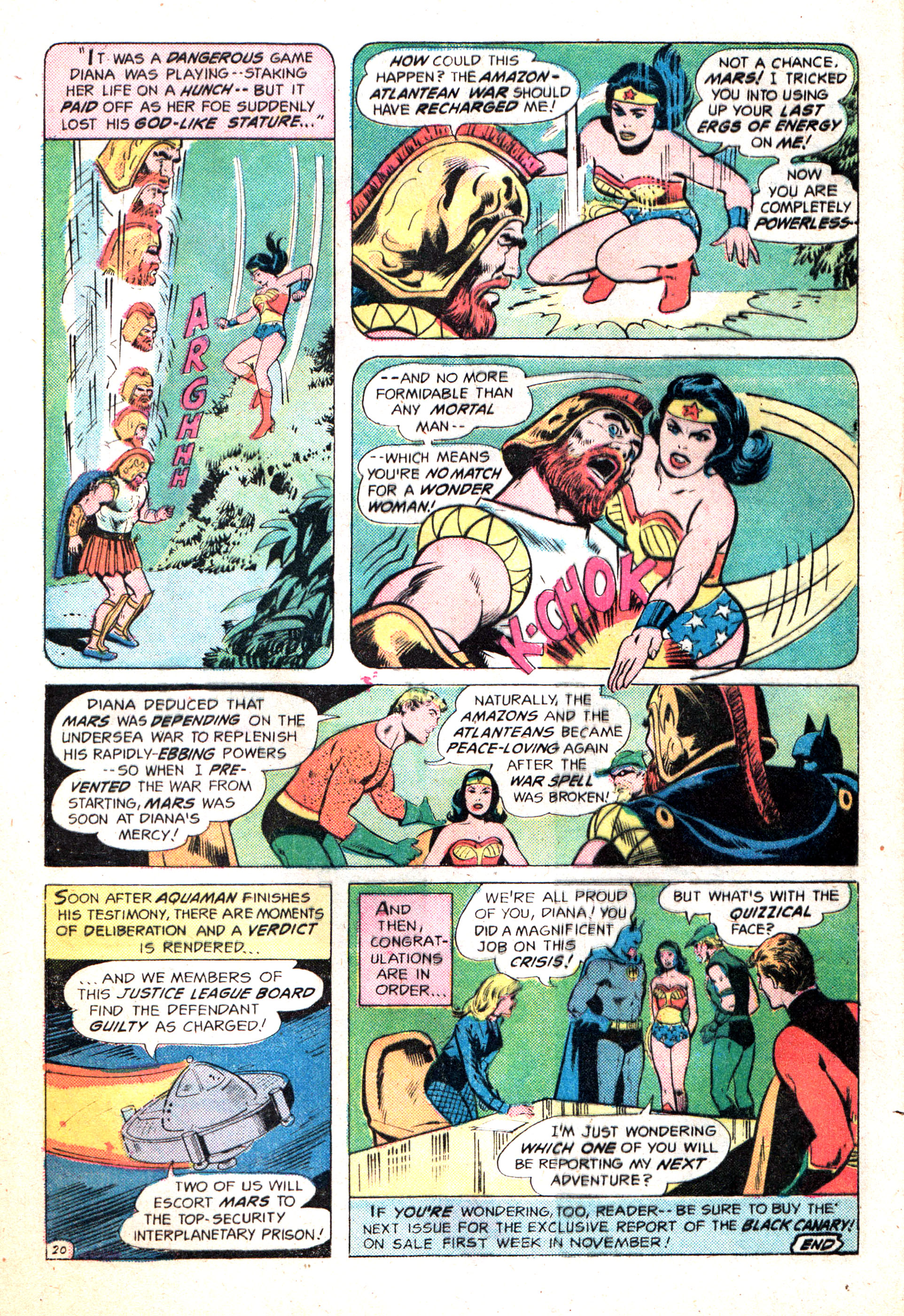 Read online Wonder Woman (1942) comic -  Issue #215 - 29