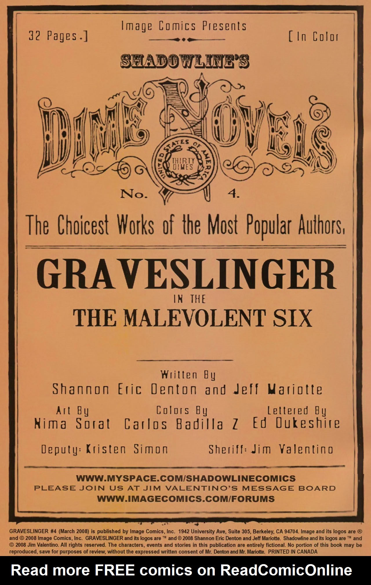 Read online Graveslinger comic -  Issue #4 - 2