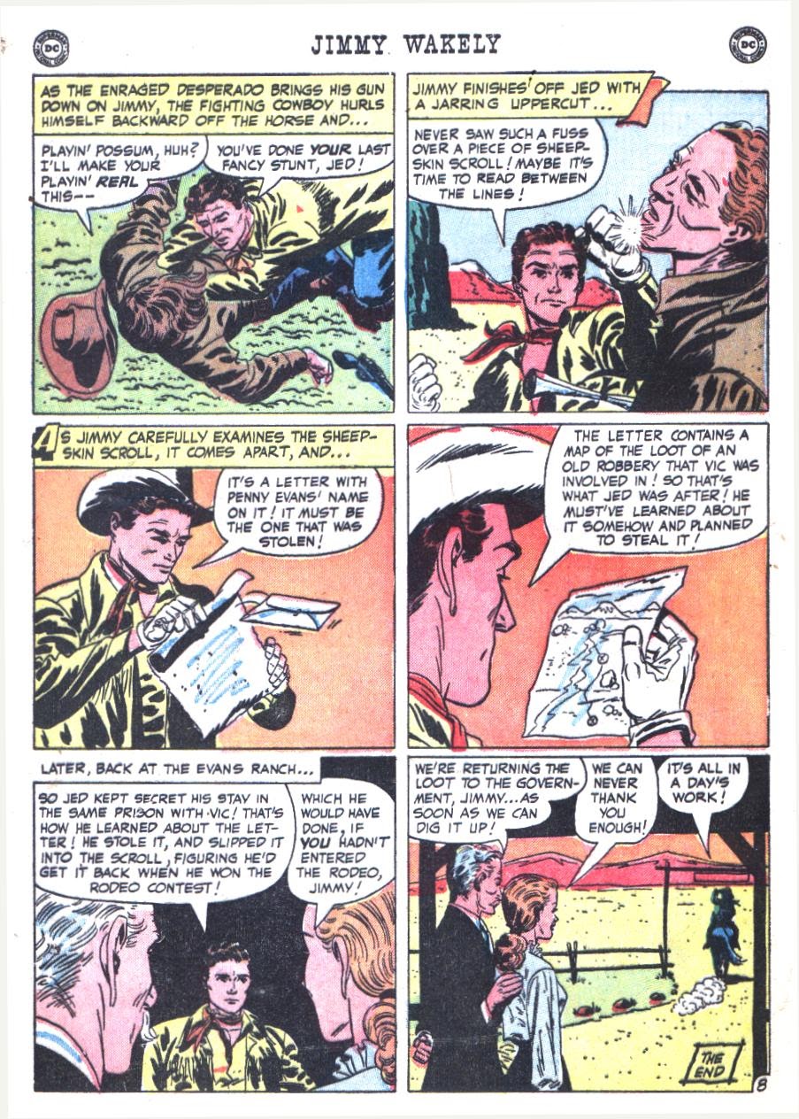 Read online Jimmy Wakely comic -  Issue #7 - 48