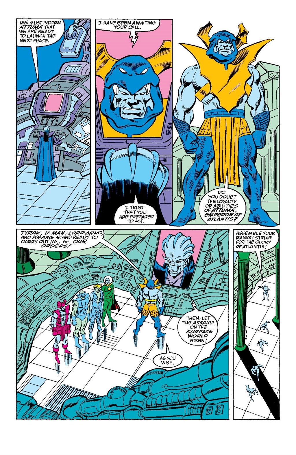 Read online Atlantis Attacks comic -  Issue # _The Original Epic (Part 3) - 23
