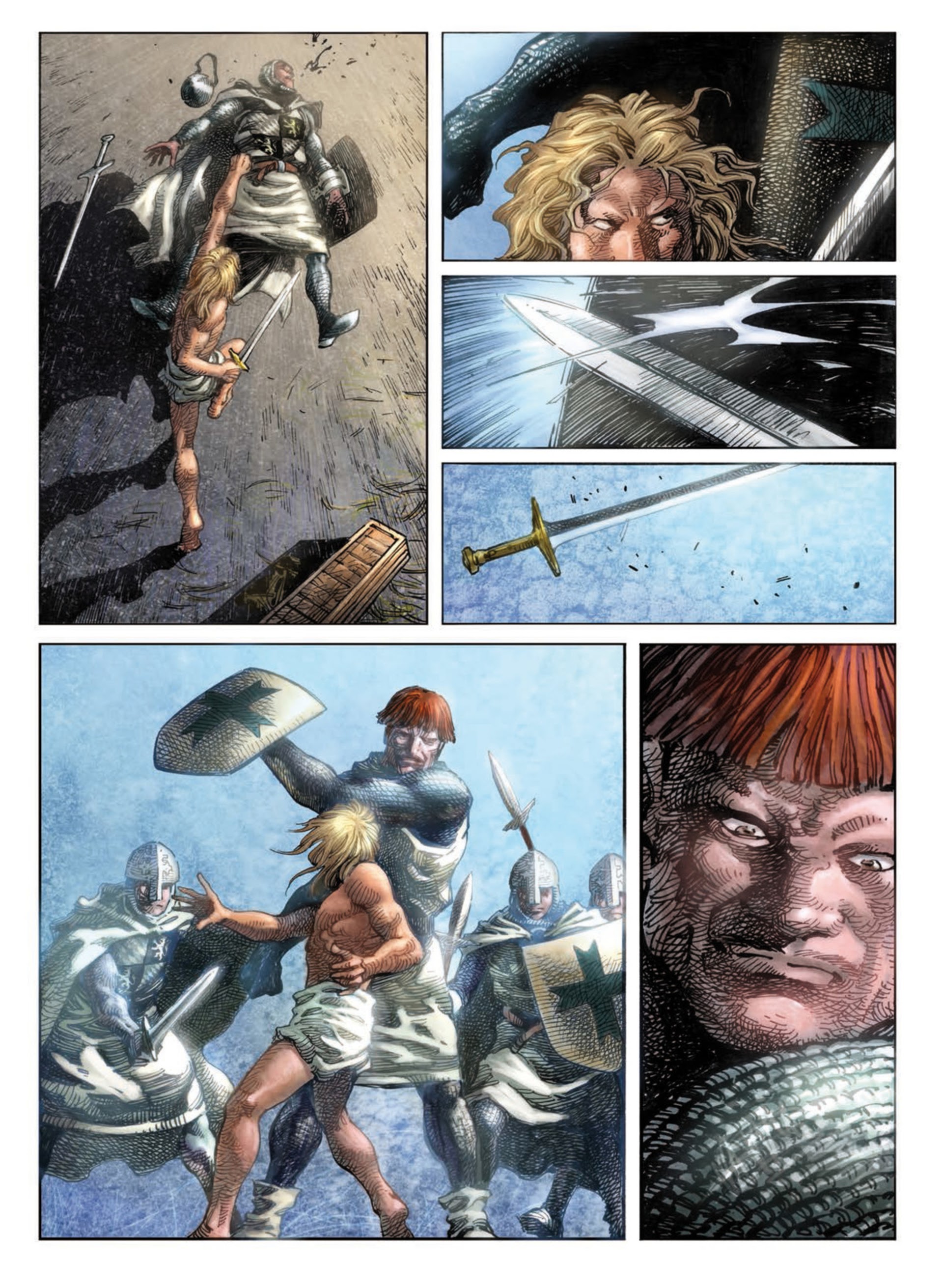 Read online Crusades comic -  Issue #1 - 57