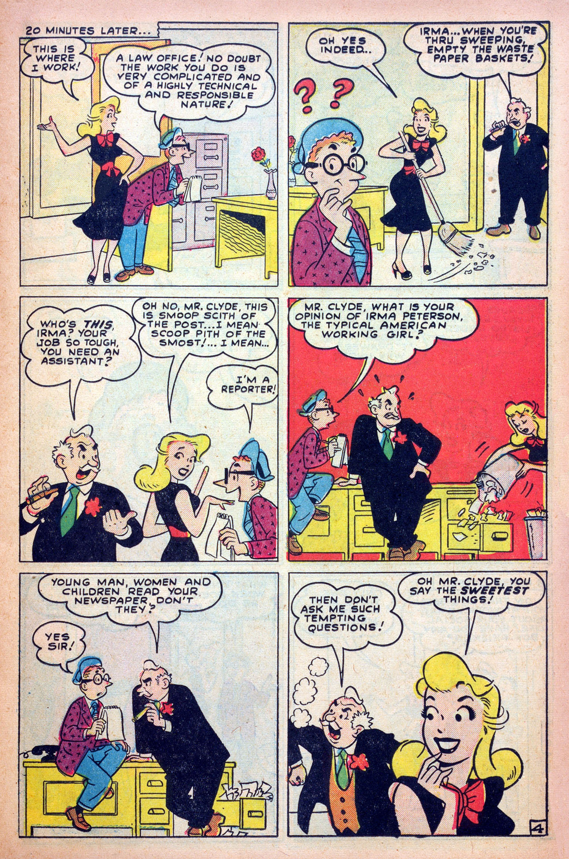 Read online My Friend Irma comic -  Issue #7 - 19