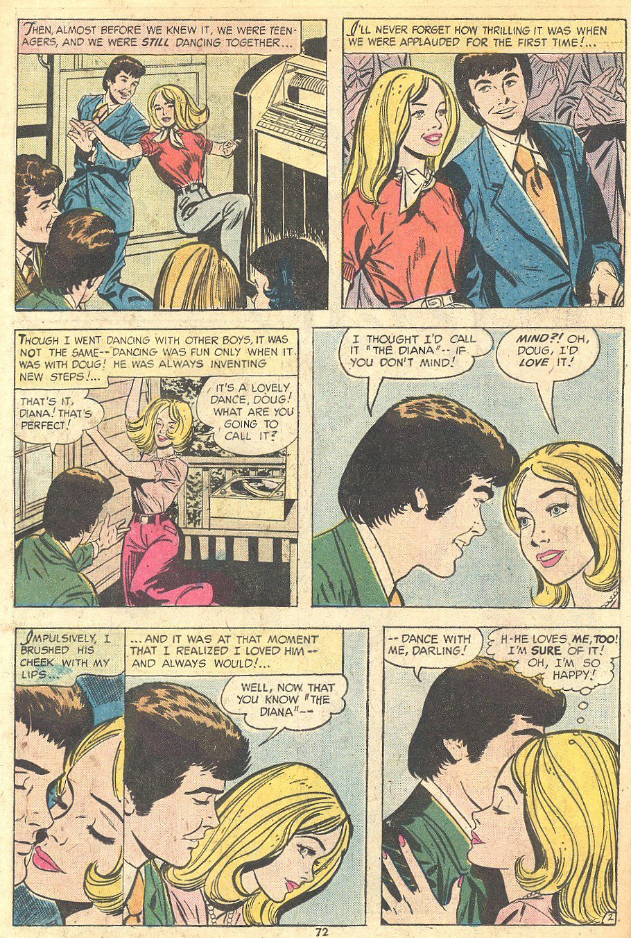 Read online Young Love (1963) comic -  Issue #114 - 72