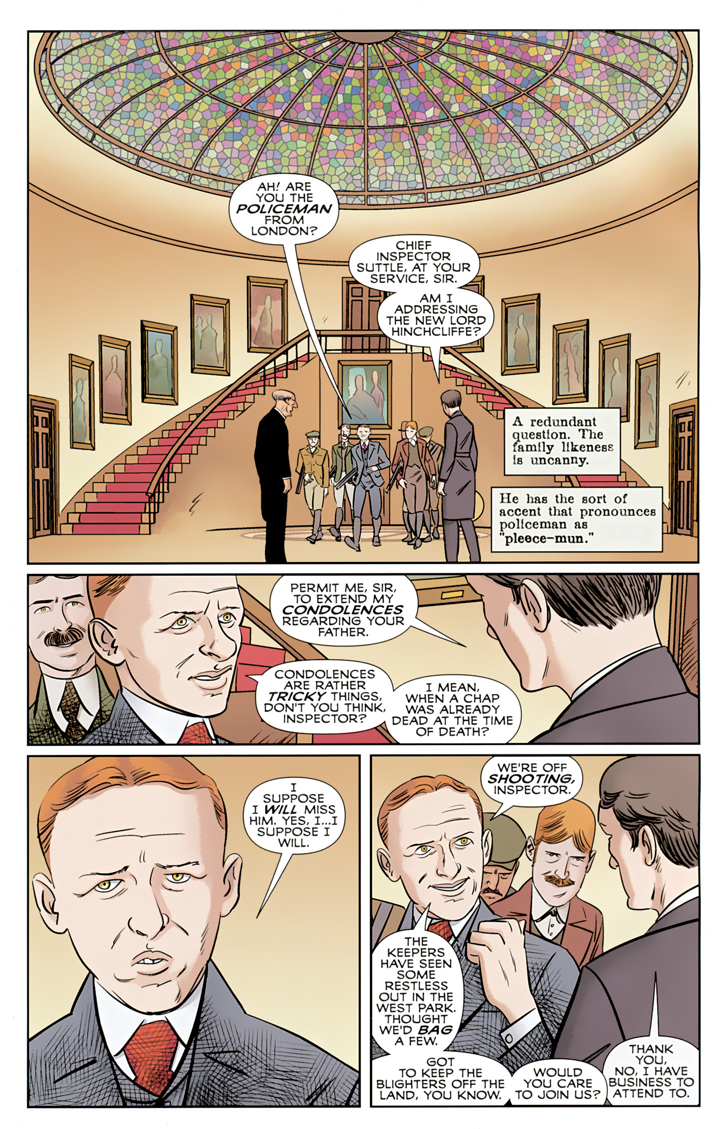 Read online The New Deadwardians comic -  Issue #5 - 3
