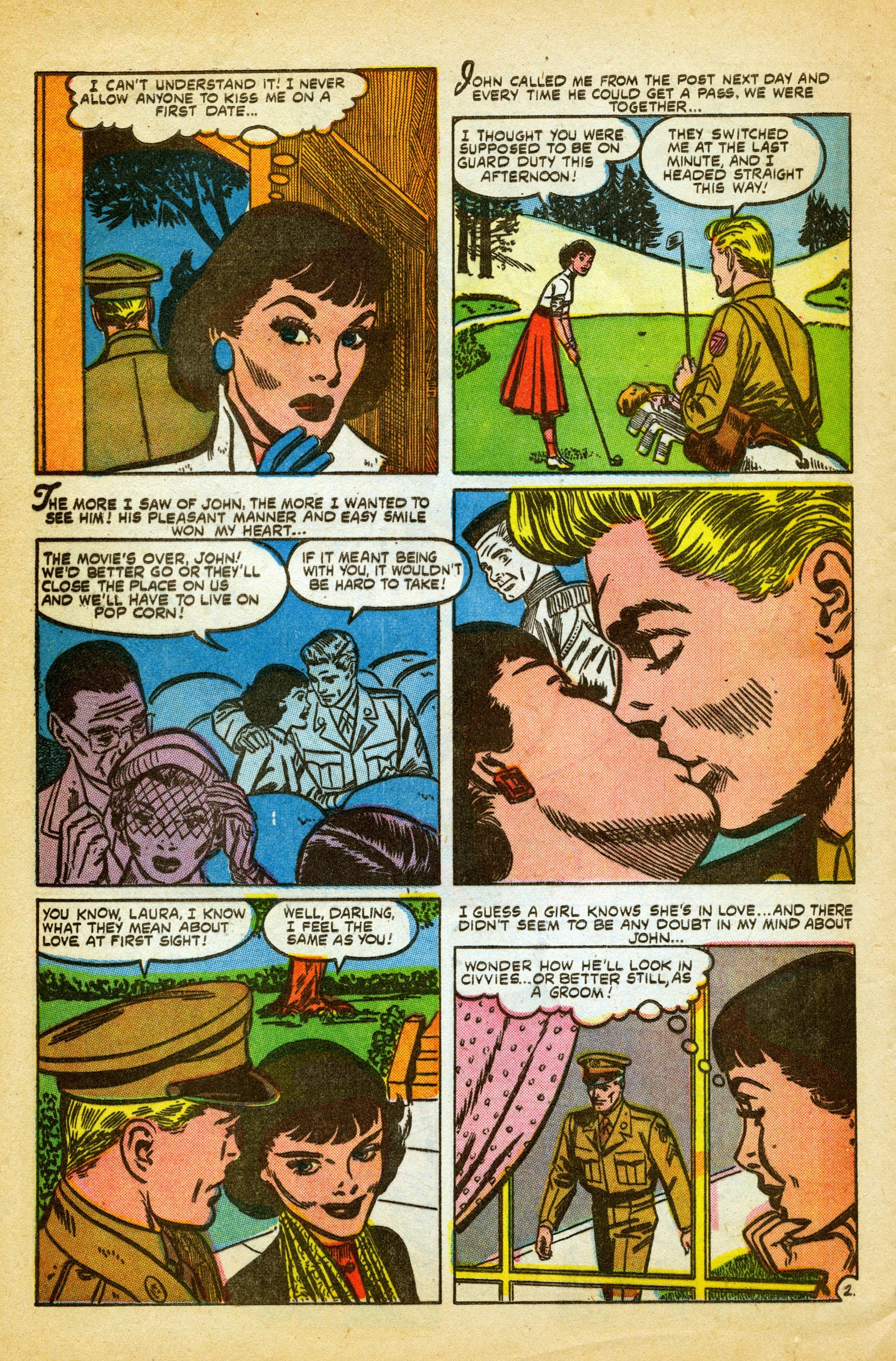 Read online Love Romances comic -  Issue #54 - 28