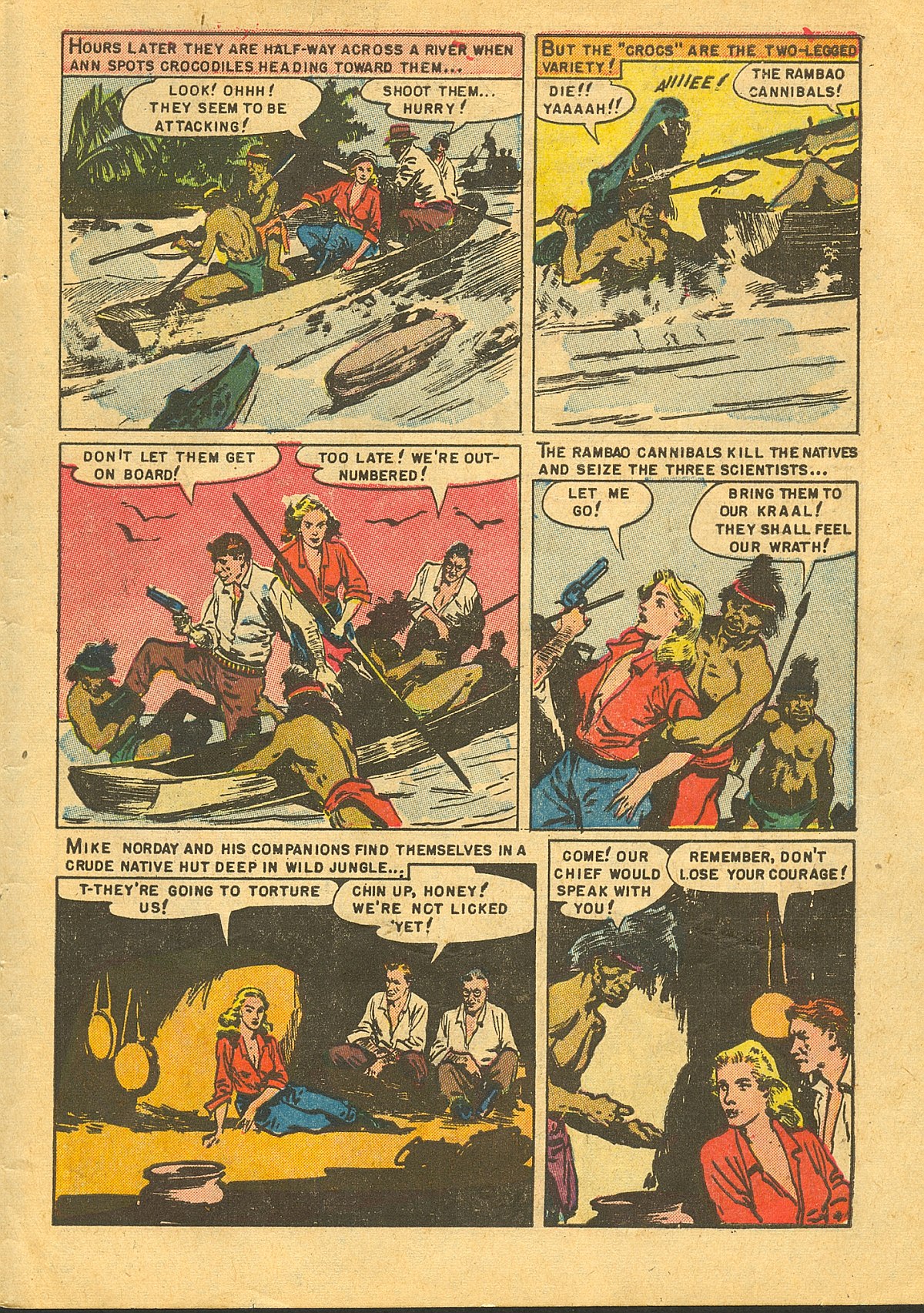 Read online Taanda White Princess of the Jungle comic -  Issue #5 - 32