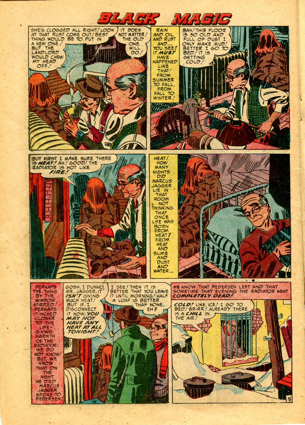 Read online Black Magic (1950) comic -  Issue #13 - 18