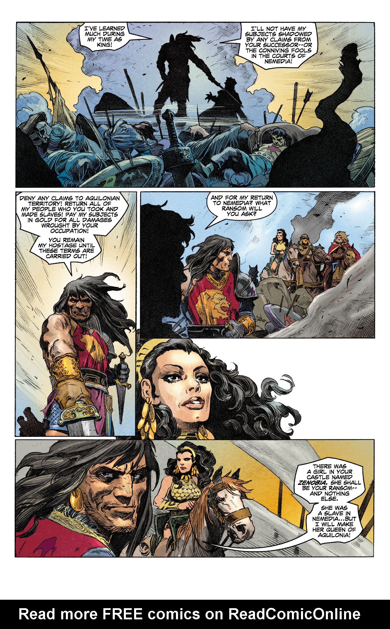 Read online King Conan: The Conqueror comic -  Issue #6 - 22