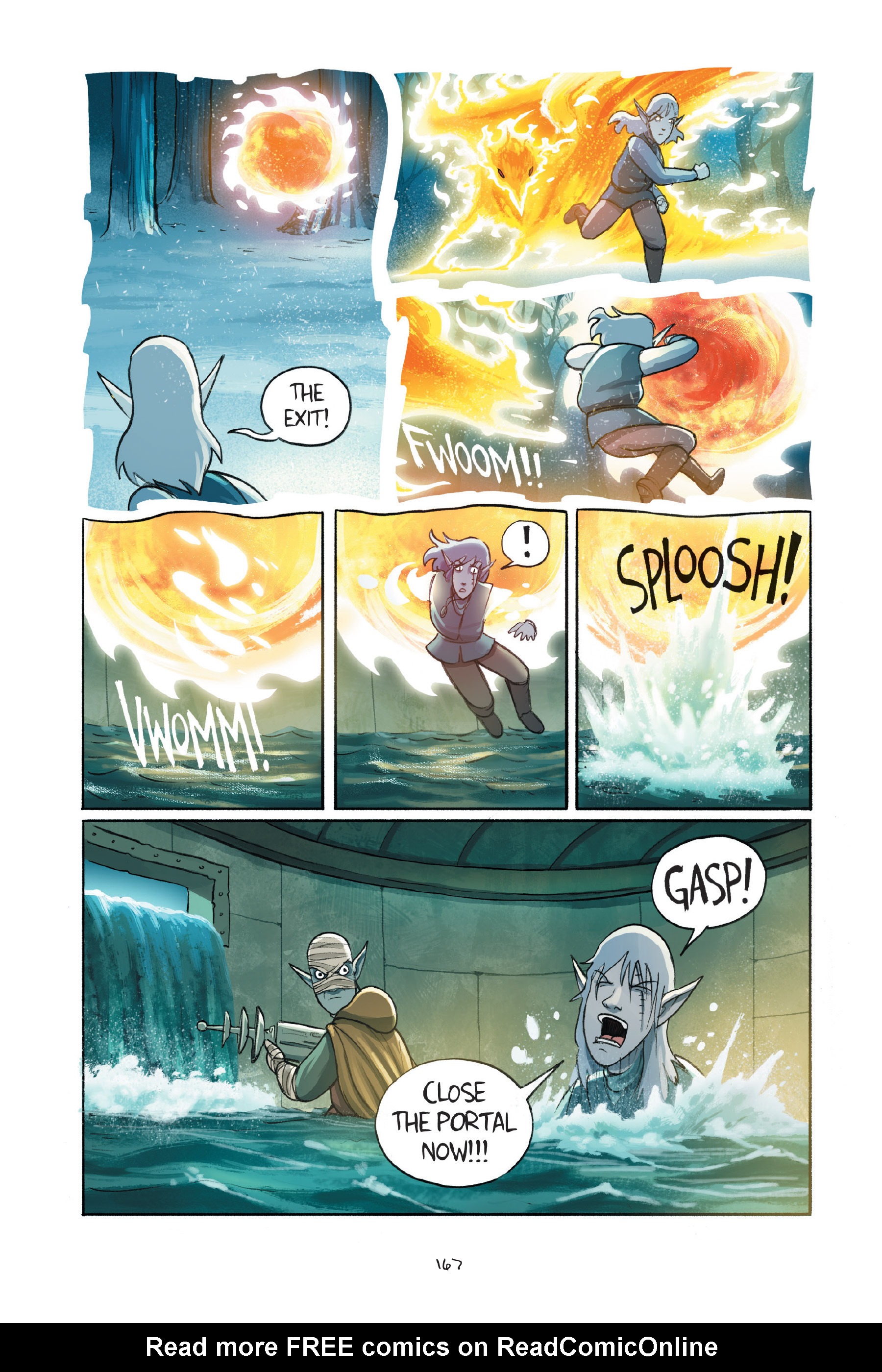 Read online Amulet comic -  Issue #7 - 167