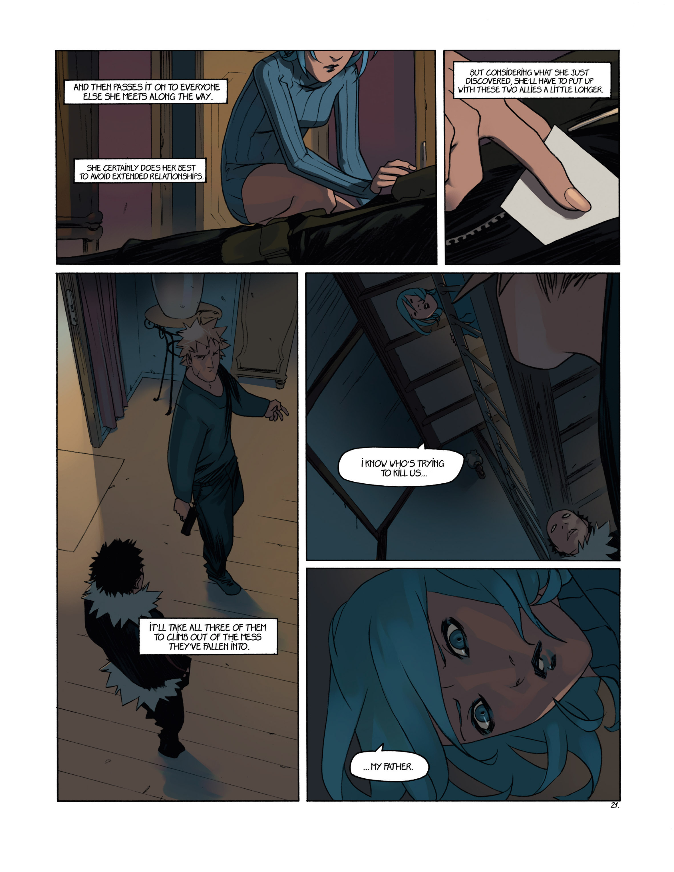 Read online Naja comic -  Issue #7 - 23