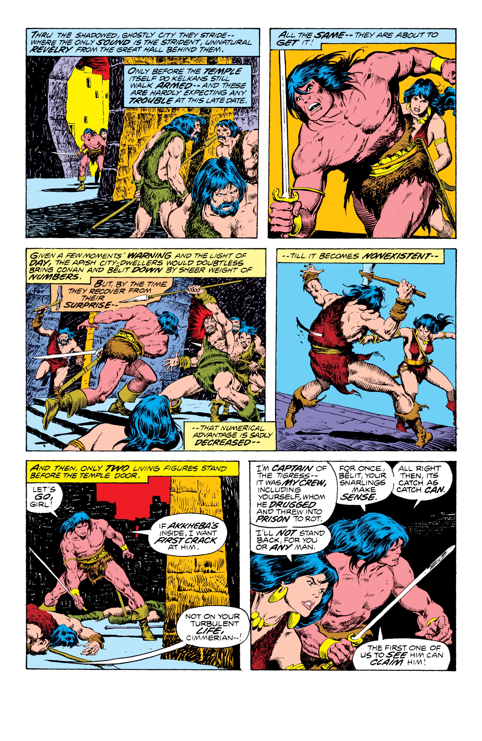 Read online Conan the Barbarian Epic Collection: The Original Marvel Years - Of Once and Future Kings comic -  Issue # TPB (Part 3) - 16