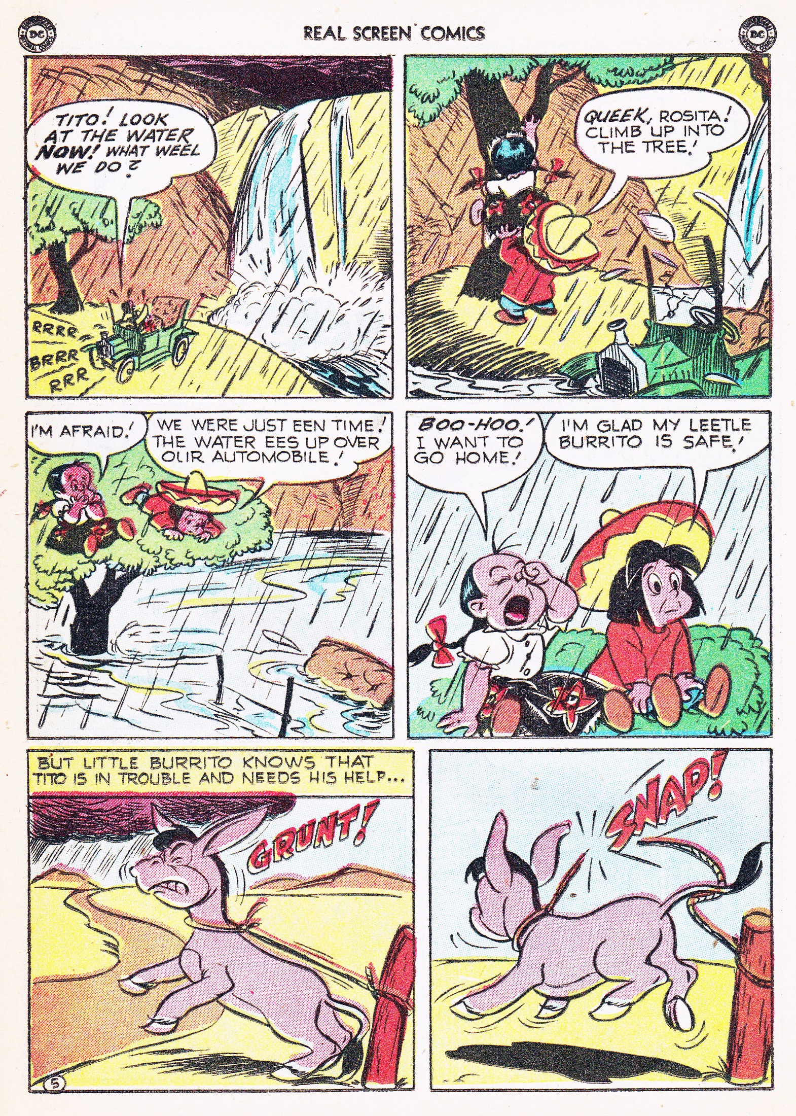 Read online Real Screen Comics comic -  Issue #37 - 32
