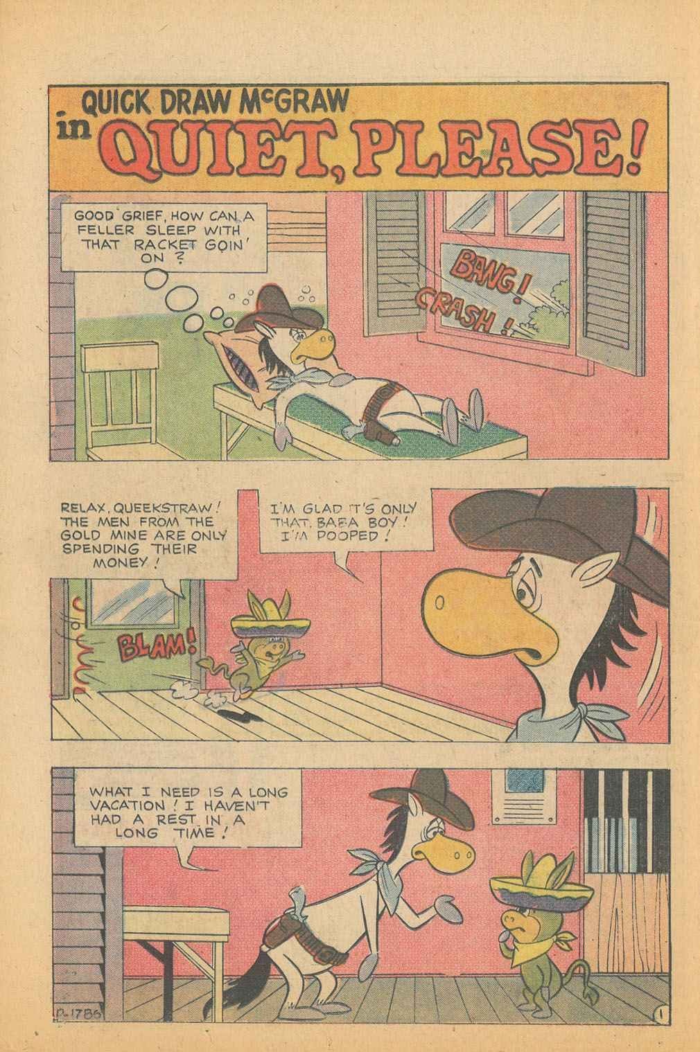 Read online Quick Draw McGraw comic -  Issue #7 - 18