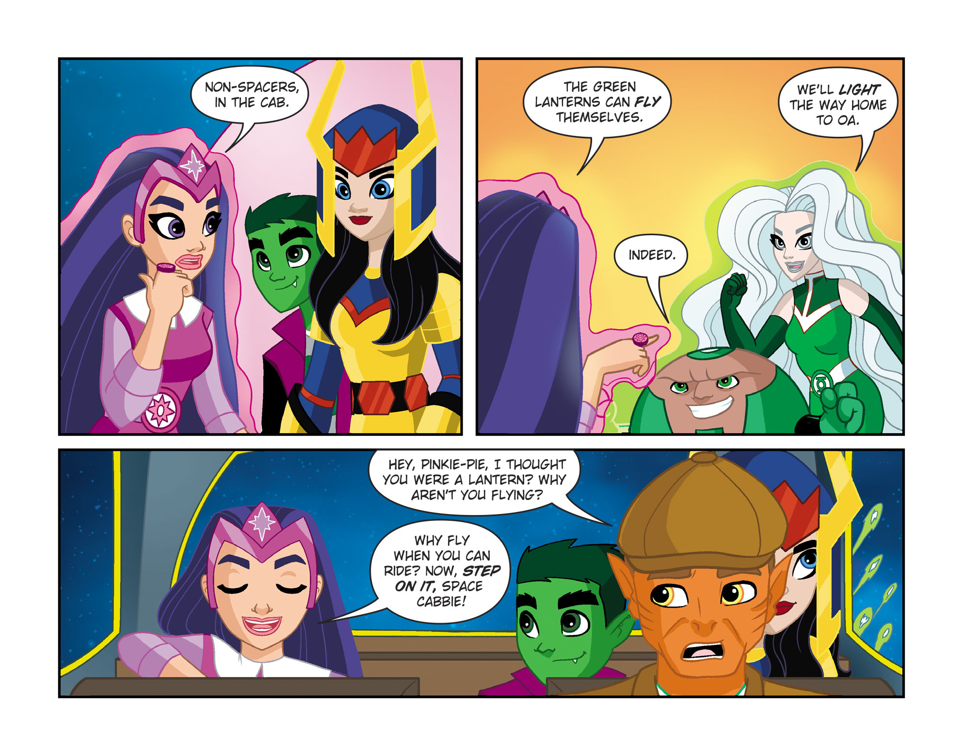 Read online DC Super Hero Girls: Spaced Out comic -  Issue #9 - 16