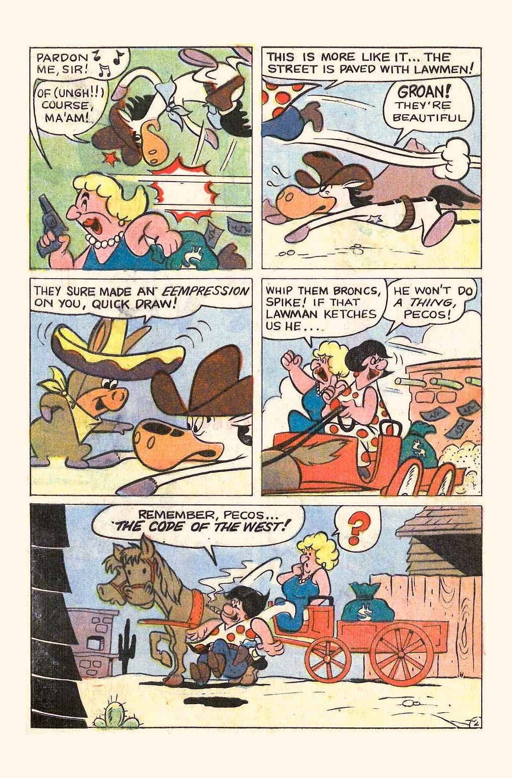 Read online Quick Draw McGraw comic -  Issue #1 - 3