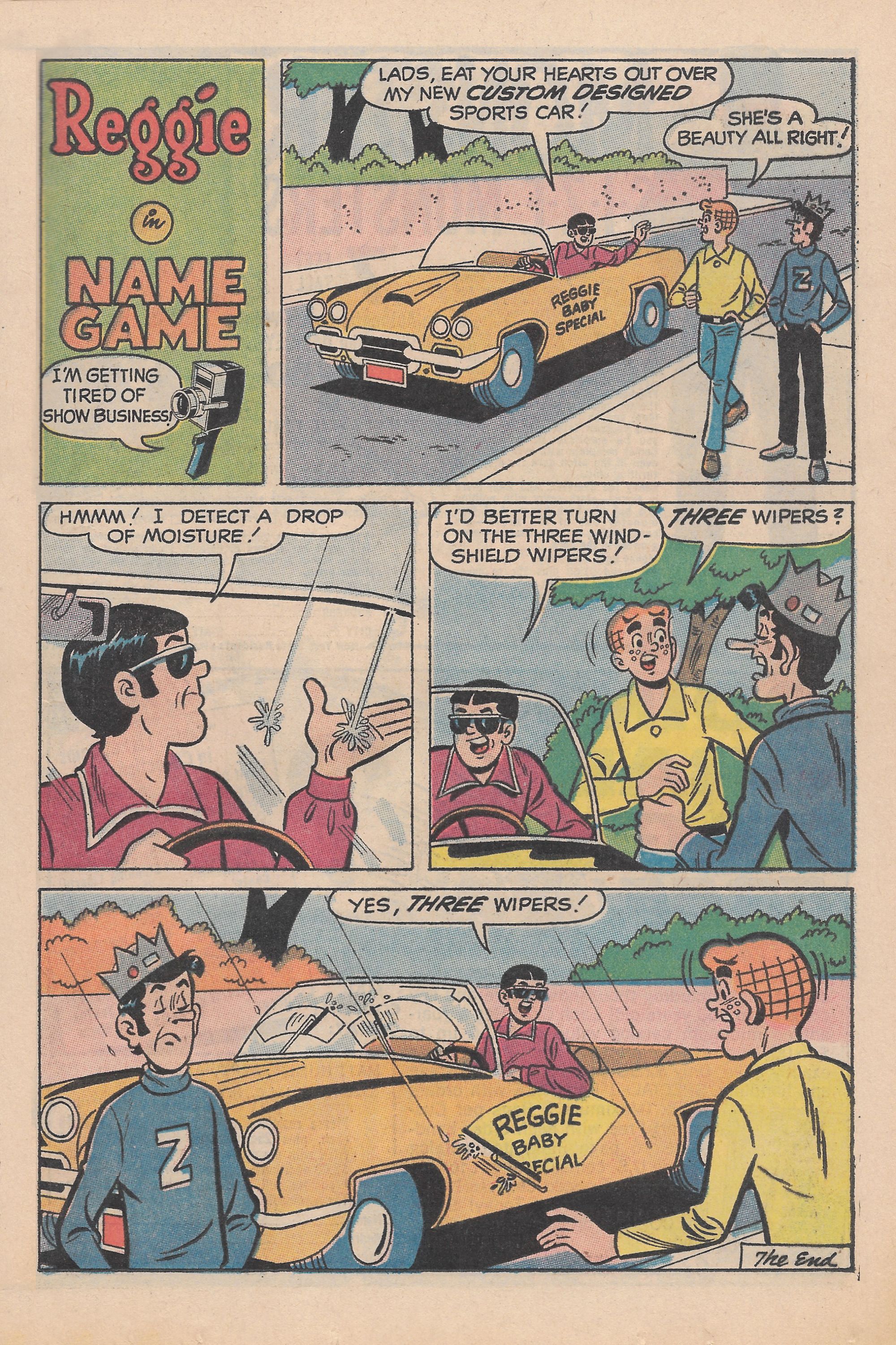 Read online Reggie's Wise Guy Jokes comic -  Issue #13 - 41